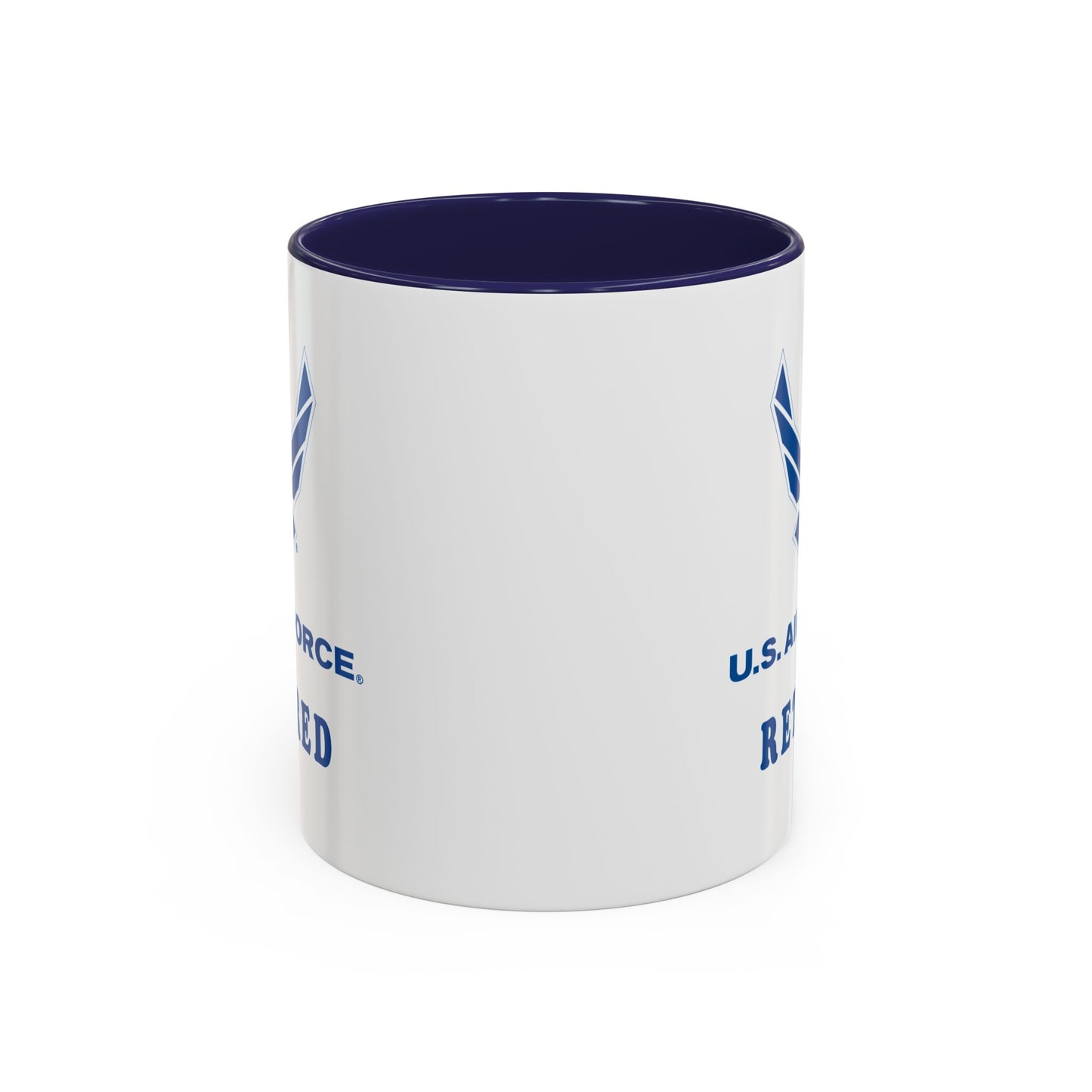 Accent Coffee Mug (11oz & 15oz) - USAF - Air Force - Retired X 300