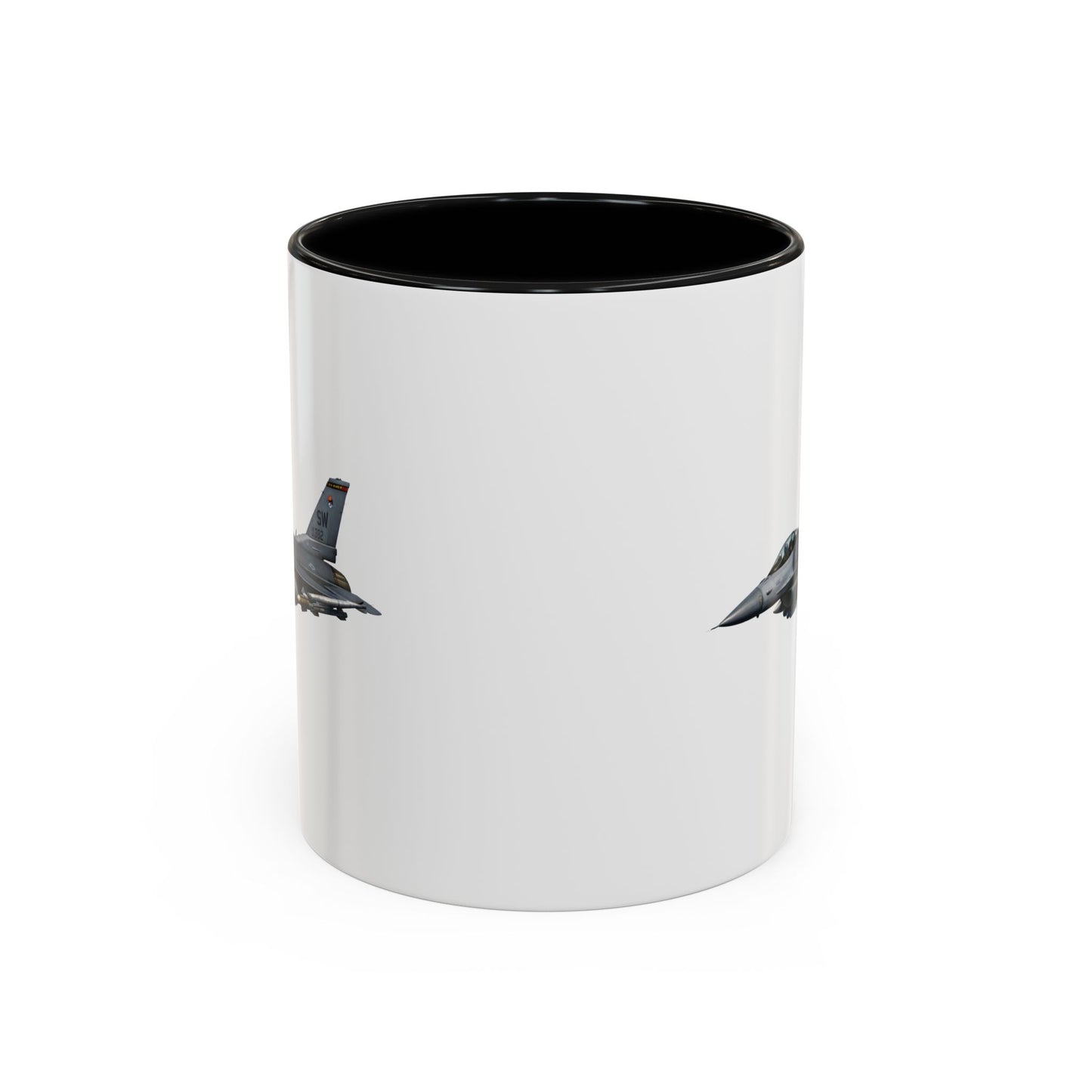 Accent Coffee Mug (11oz & 15oz) - USAF - F-16 Fighting Falcon wo txt X 300