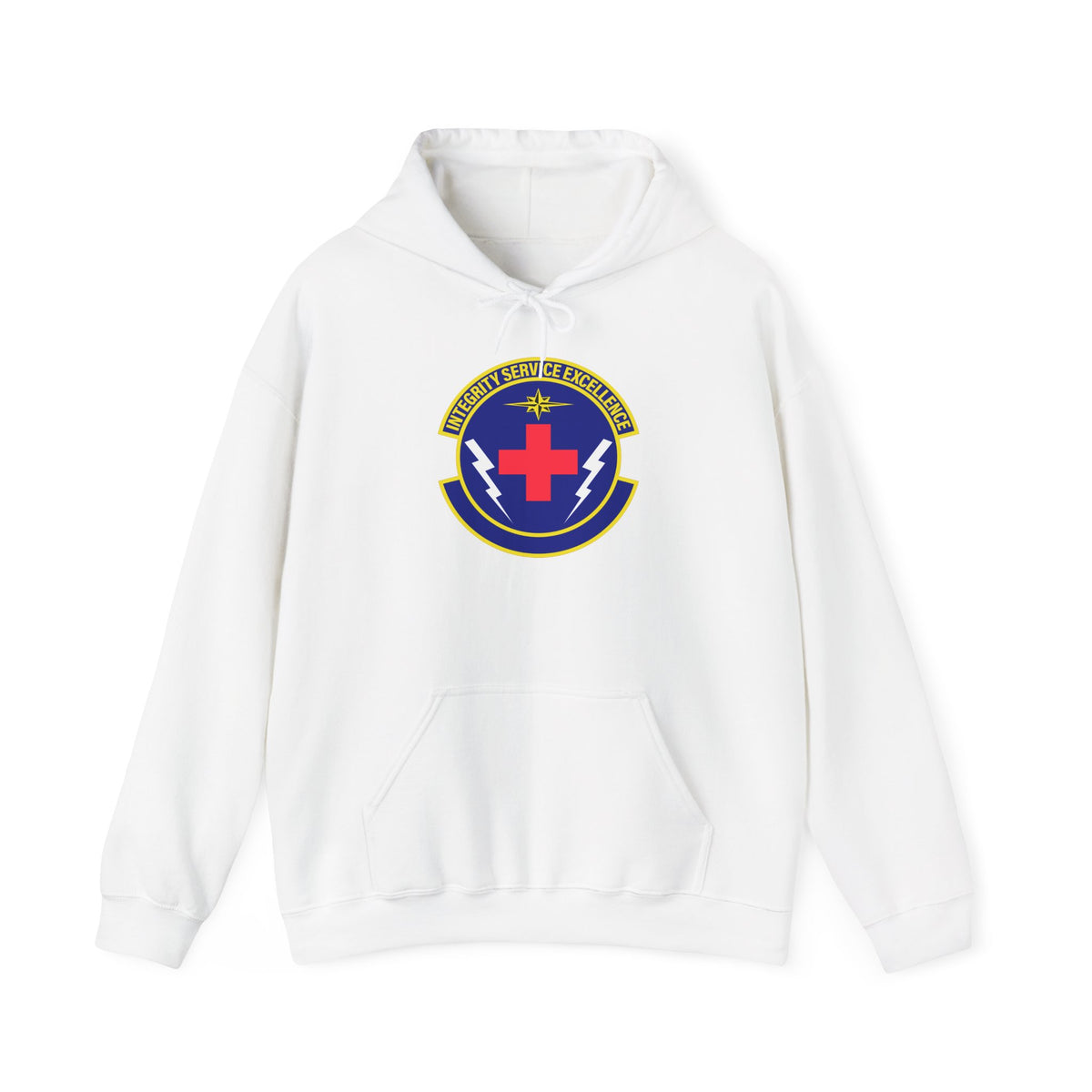 Unisex Heavy Blend Hooded Sweatshirt - USAF - 10th Healthcare Operations Sq wo txt