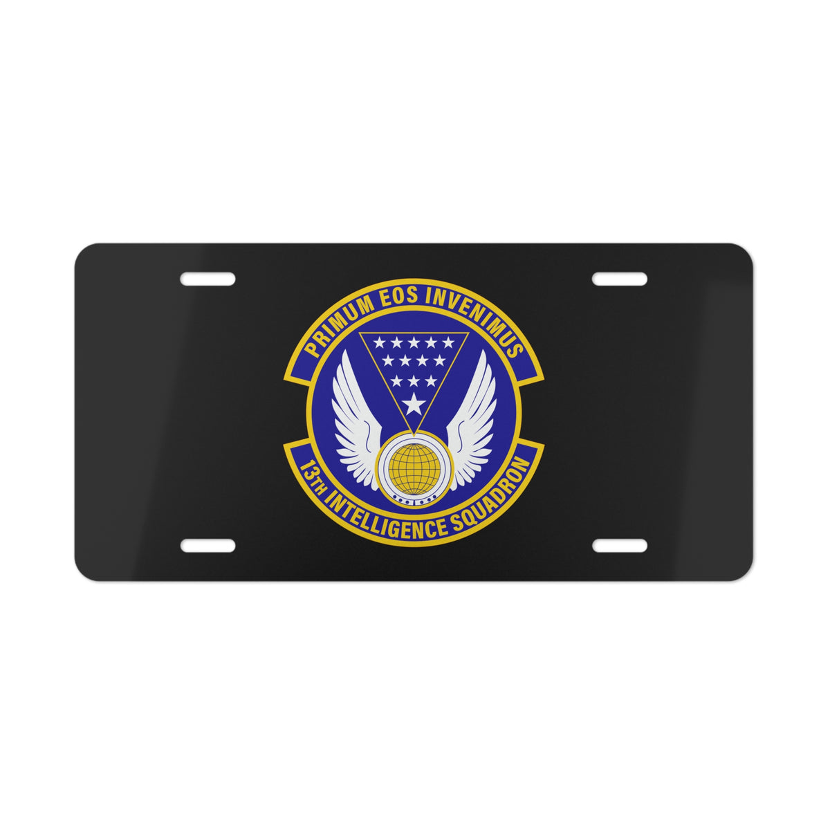 License Plate - USAF - 13th Intelligence Squadron wo txt