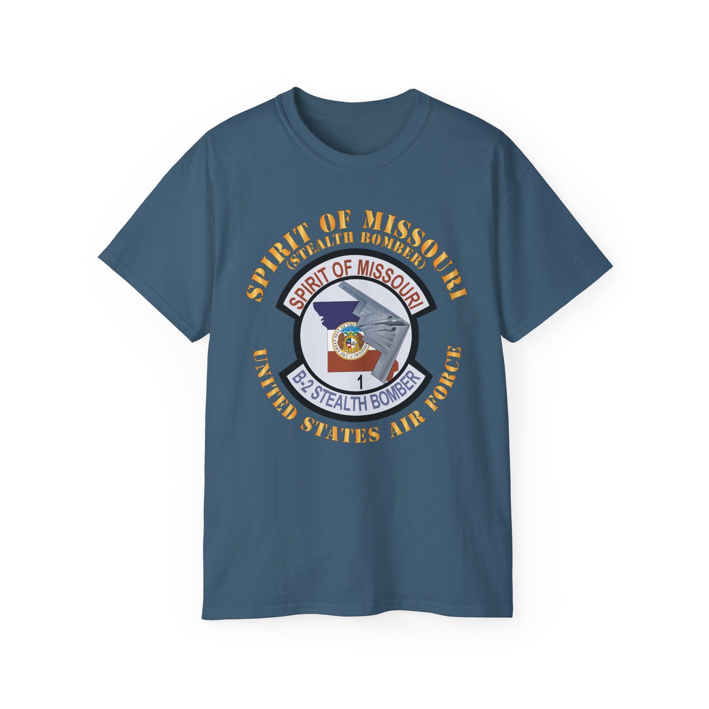 Unisex Ultra Cotton Tee - USAF - B2 - Spirit of Missouri Stealth Bomber X 300