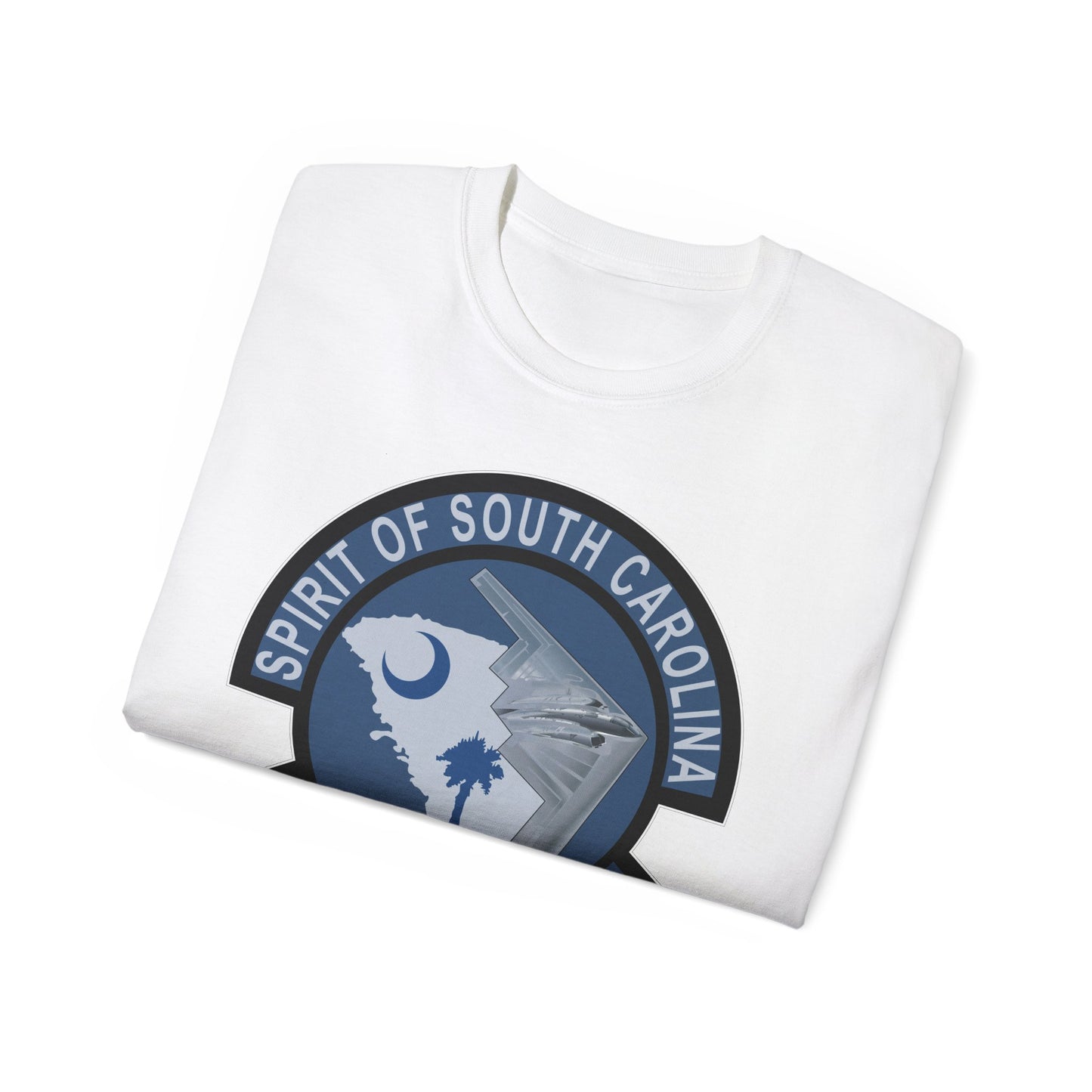 Unisex Ultra Cotton Tee - USAF - B2 - Spirit of South Carolina Stealth Bomber wo Txt X 300