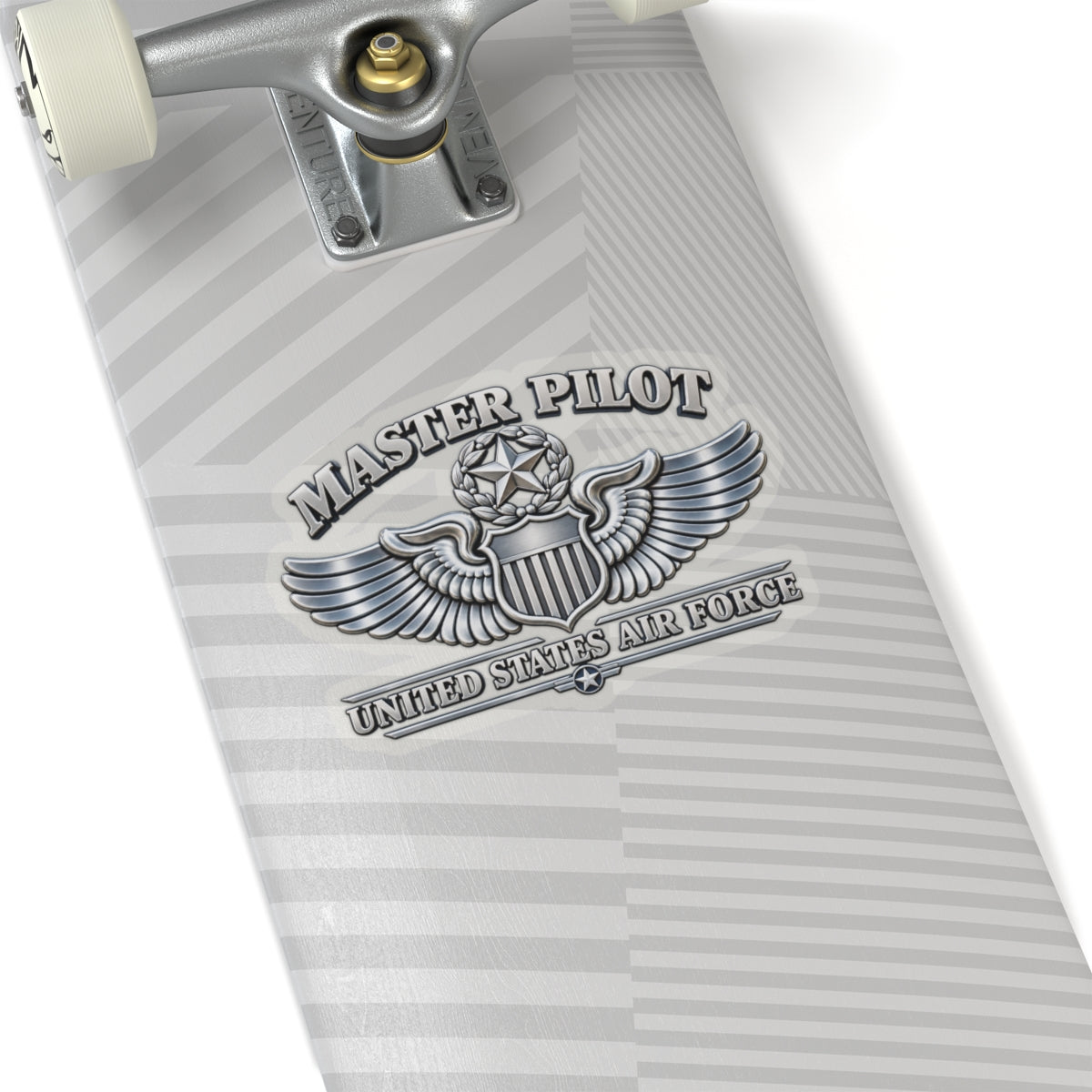 Kiss-Cut Stickers - USAF - Master Pilot Badge - United States Air Force - 3D - Enhanced