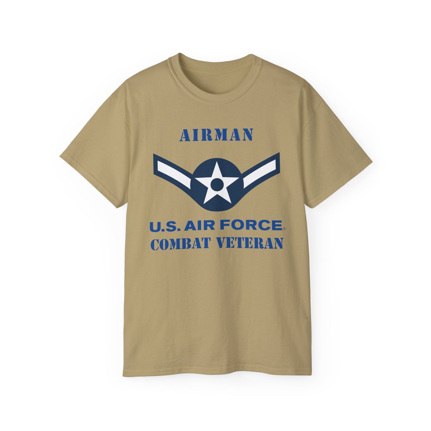 Unisex Ultra Cotton Tee - USAF - Airman (E2) - 2020 - US Air Force - Combat Veteran