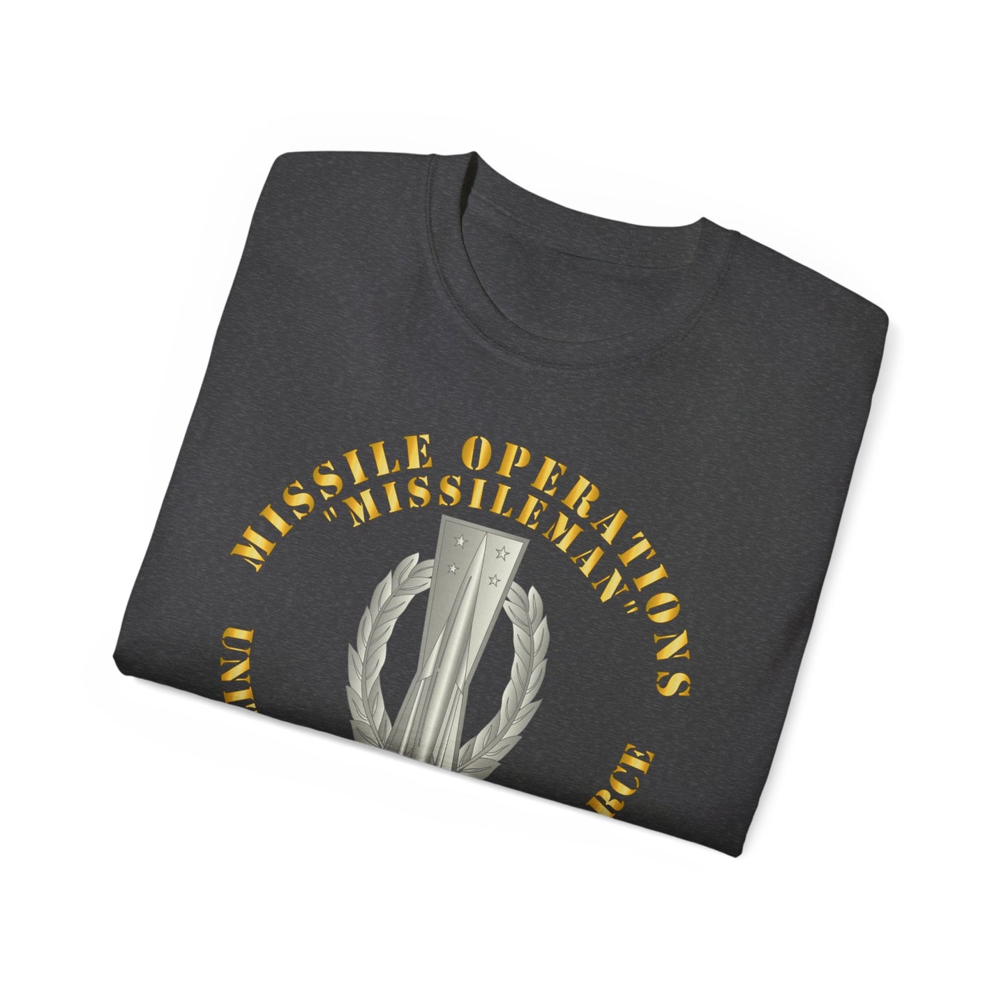 Unisex Ultra Cotton Tee - USAF - Missile Operations - Missileman - Basic