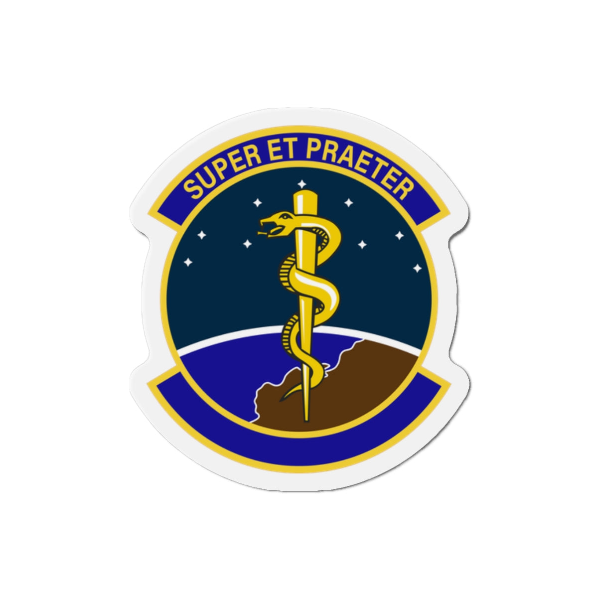 Die-Cut Magnet - USAF - 9th Operational Medical Readiness Sq wo txt X 300