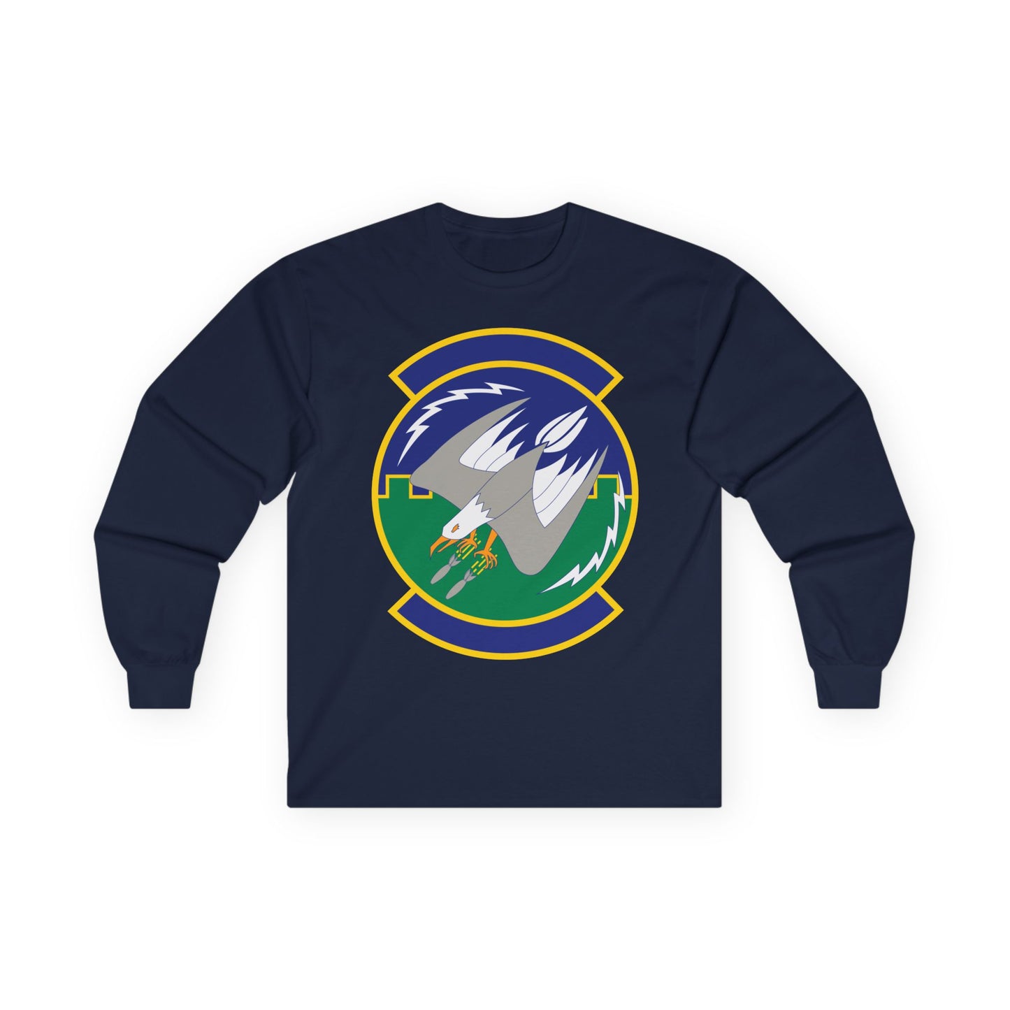 Unisex Ultra Cotton Long Sleeve Tee - USAF - 2nd Air Support Operations Squadron wo txt