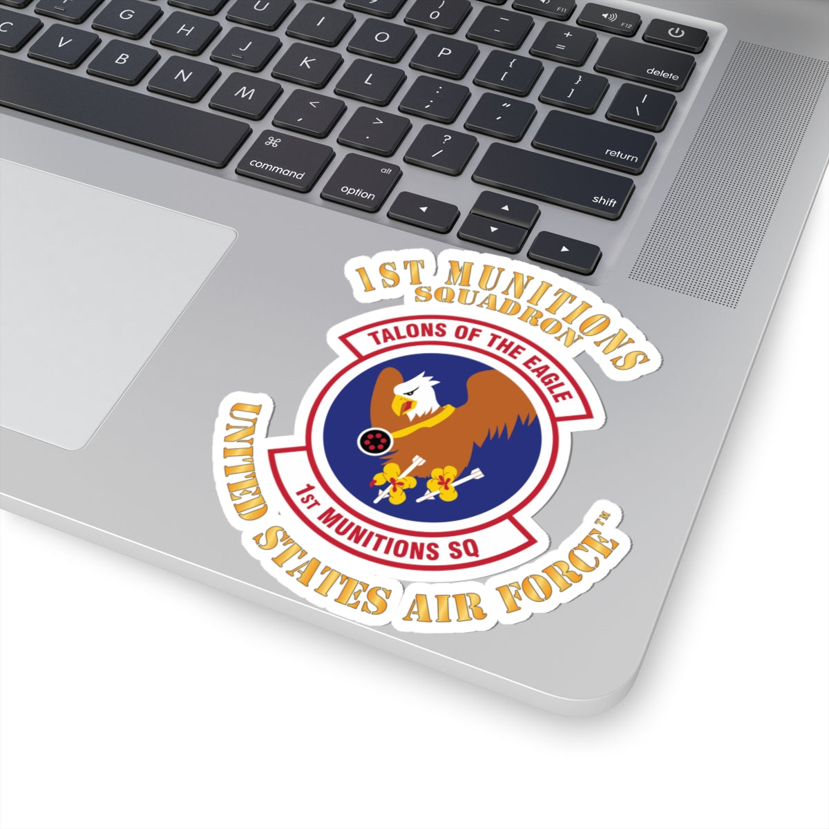 Kiss-Cut Stickers - USAF - 1st Munitions Squadron (ACC)