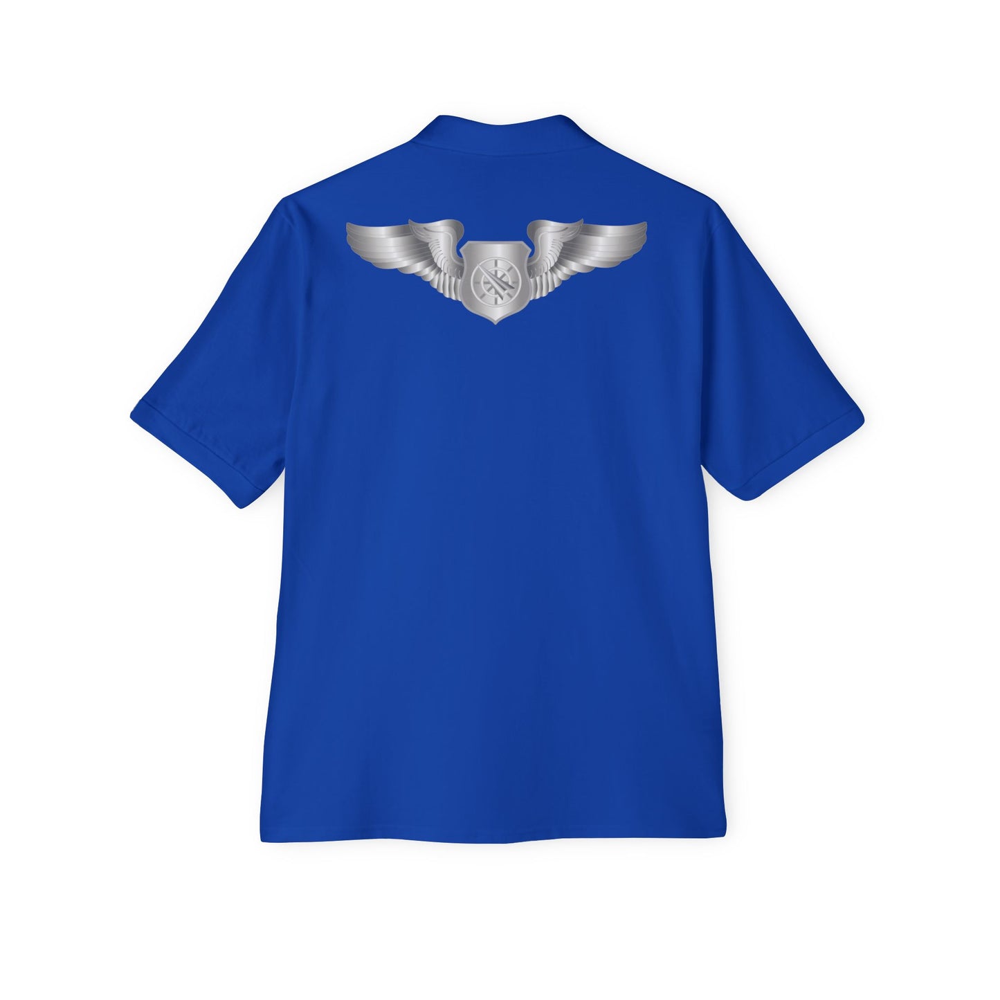 Men's Piqué Polo - USAF - Air Battle Manager - Basic Wings wo Txt