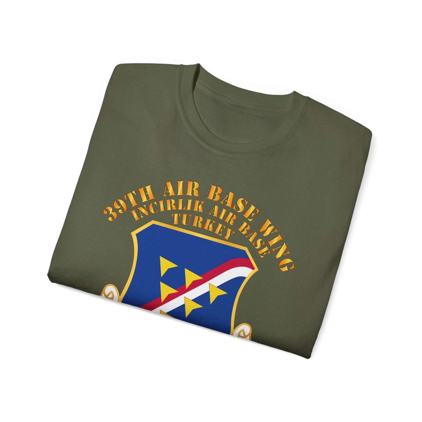 Unisex Ultra Cotton Tee - USAF - 39th Airbase Wing - 3rd AF - Incirlik Air Base - Turkey