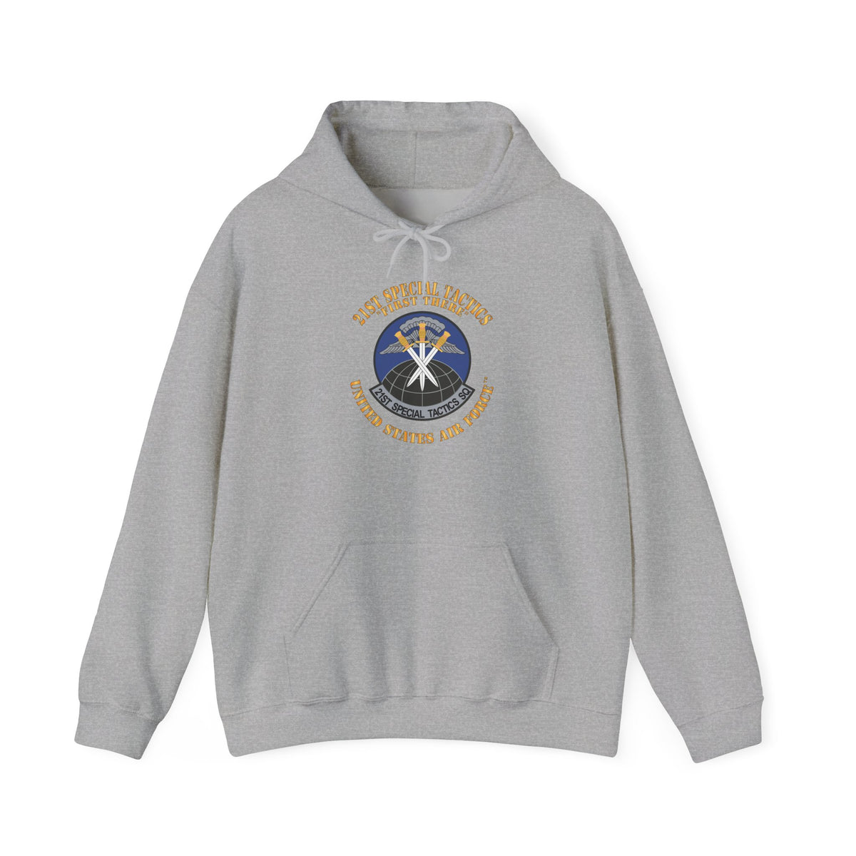 Unisex Heavy Blend Hooded Sweatshirt - USAF - 21st Special Tactics Squadron - First There