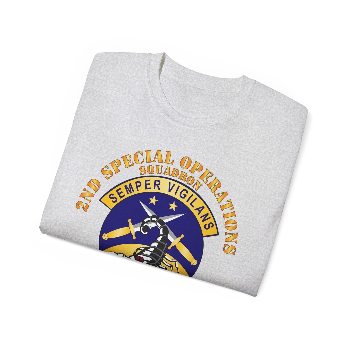 Unisex Ultra Cotton Tee - USAFSOF - 2nd Special Operations Squadron - 919th Operations Group