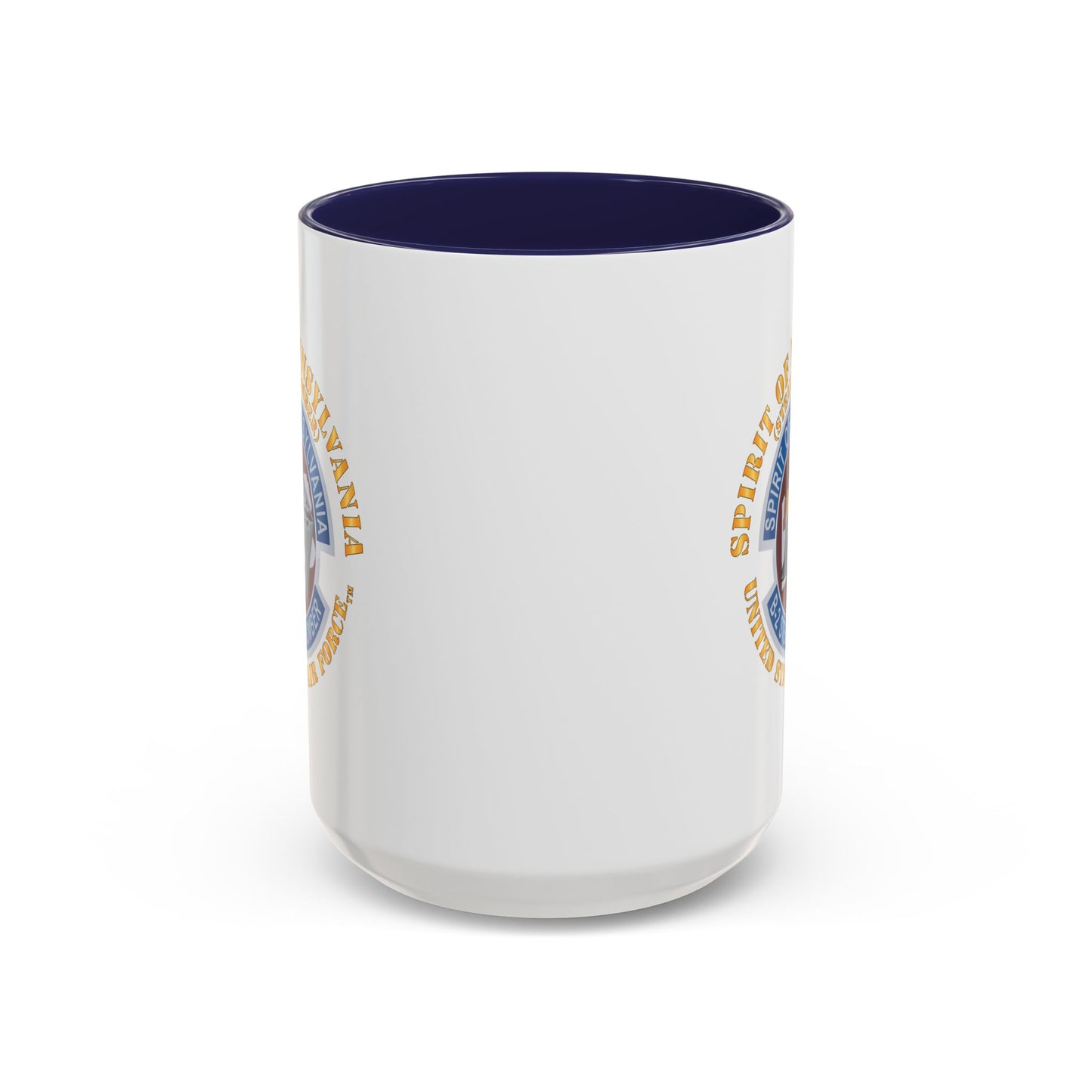 Accent Coffee Mug (11oz & 15oz) - USAF - B2 - Spirit of Pennsylvania Stealth Bomber X 300