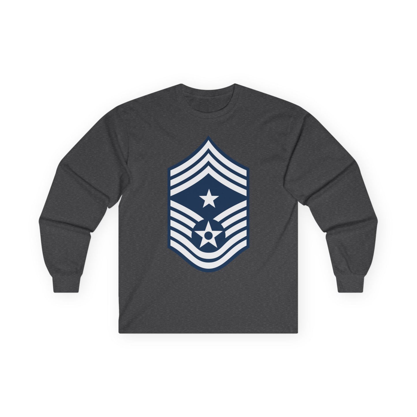Unisex Ultra Cotton Long Sleeve Tee - USAF - Command Chief Master Sergeant (E9c) - 2020