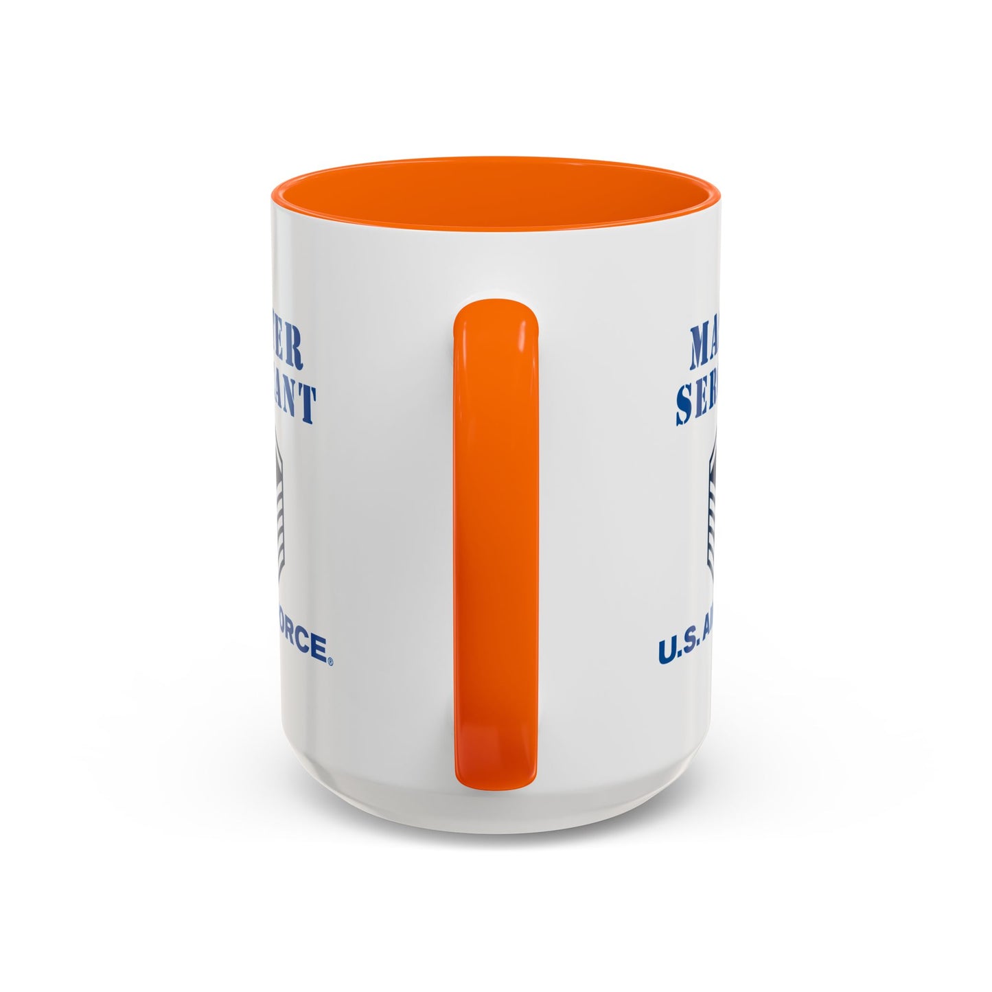Accent Coffee Mug (11oz & 15oz) - USAF - Master Sergeant (E7a) - 2020 - US Air Force w Text X 300