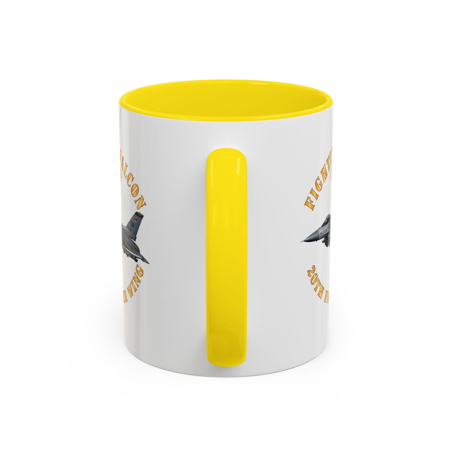 Accent Coffee Mug (11oz & 15oz) - USAF - F-16 Fighting Falcon - 20th Fighter Wing X 300