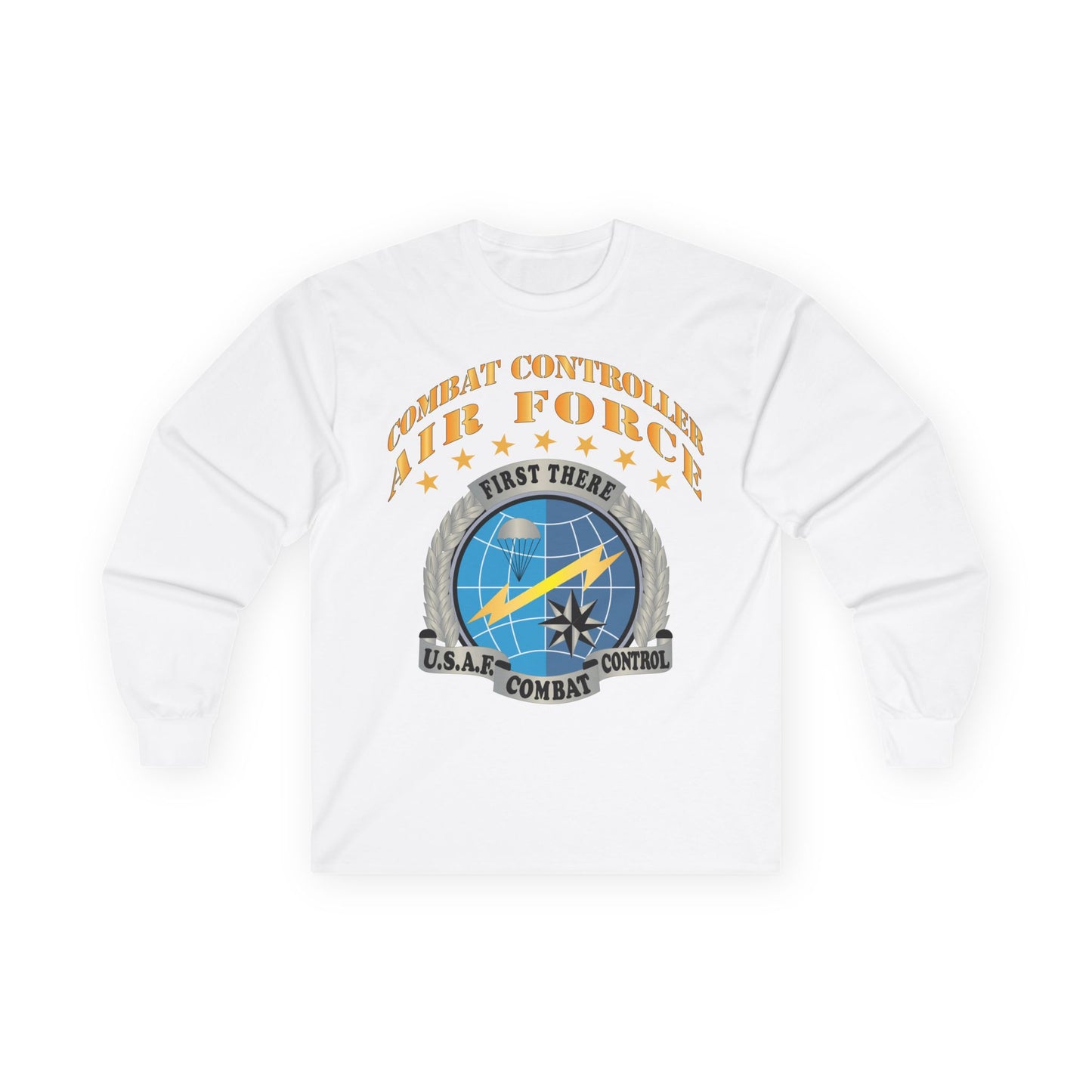 Unisex Ultra Cotton Long Sleeve Tee - USAF - Combat Controller X 300