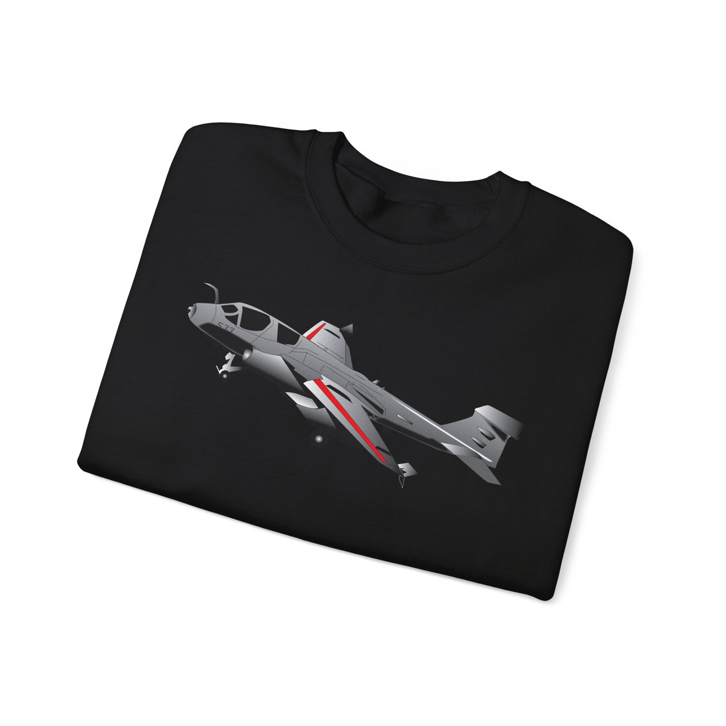 Crewneck Sweatshirt - Aircraft - Navy - A-6A Intruder X 300