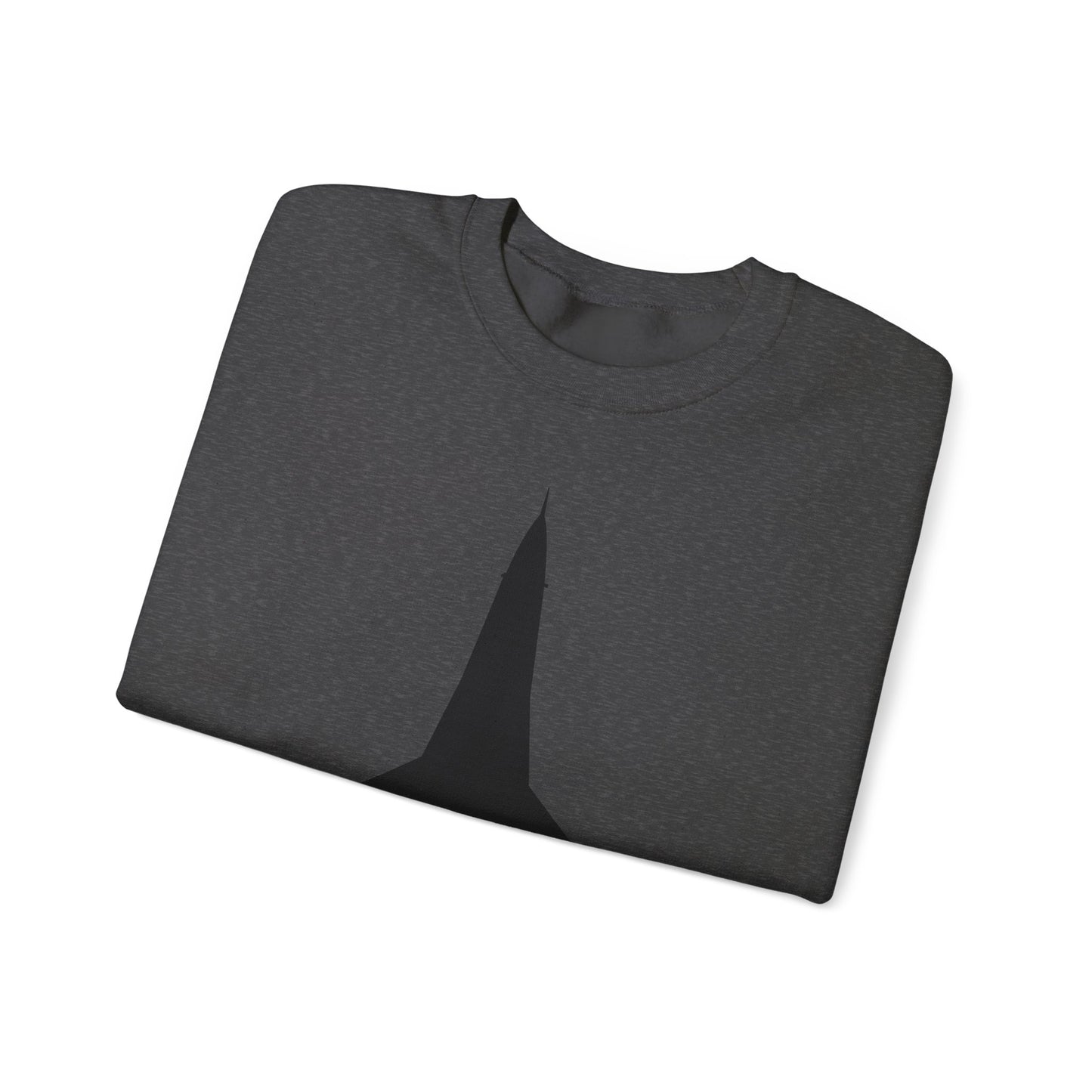 Crewneck Sweatshirt - Aircraft - F-16 -Top - Black wo Txt X 300