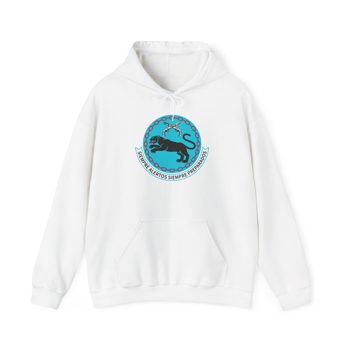 Unisex Heavy Blend Hooded Sweatshirt - USAF - 4th Security Forces Squadron wo txt