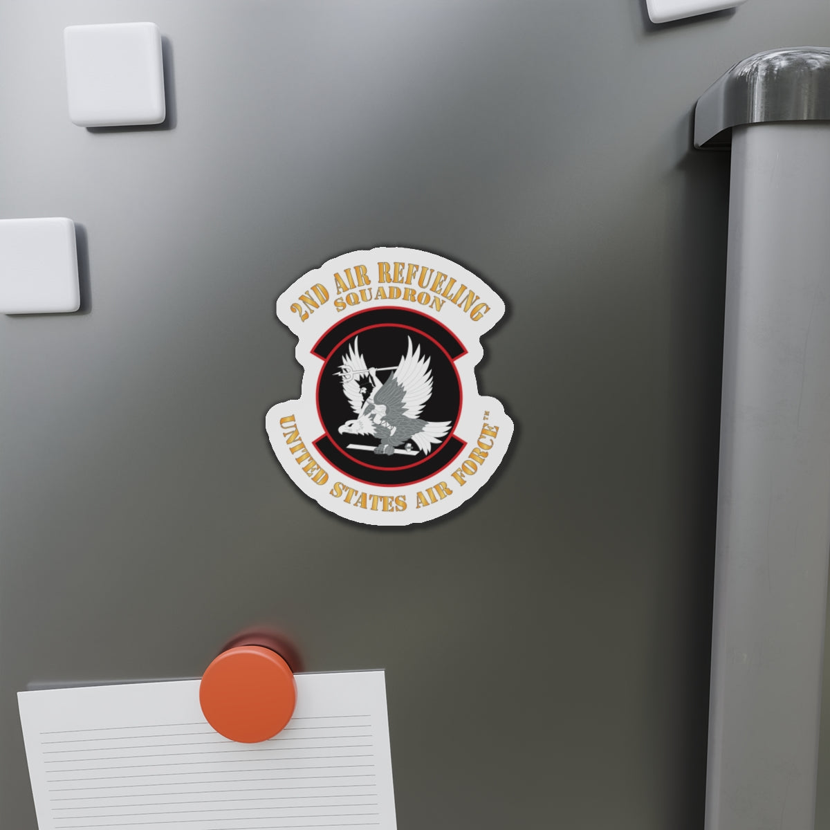 Die-Cut Magnet - USAF - 2nd Air Refueling Squadron