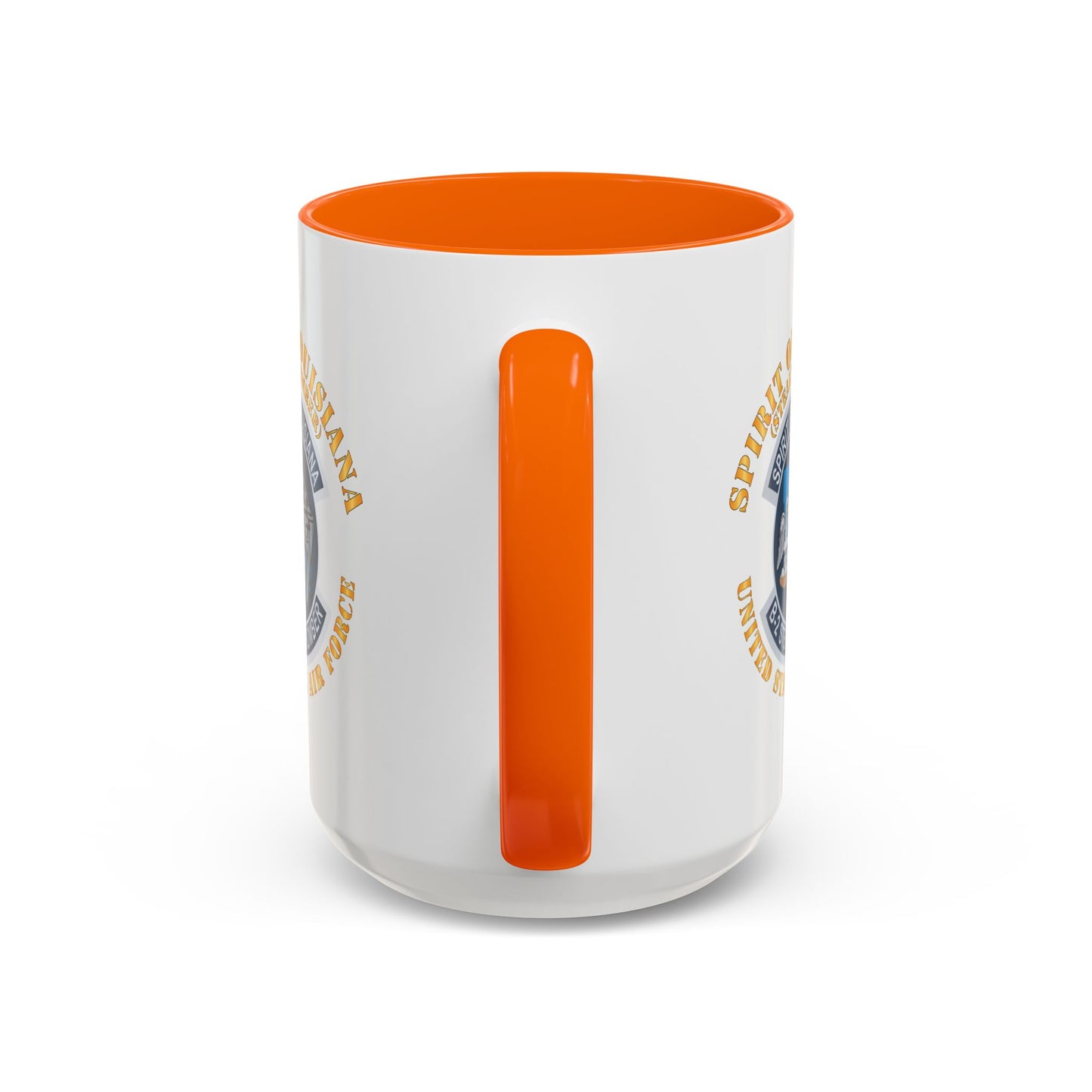 Accent Coffee Mug (11oz & 15oz) - USAF - B2 - Spirit of Louisiana - Stealth Bomber X 300