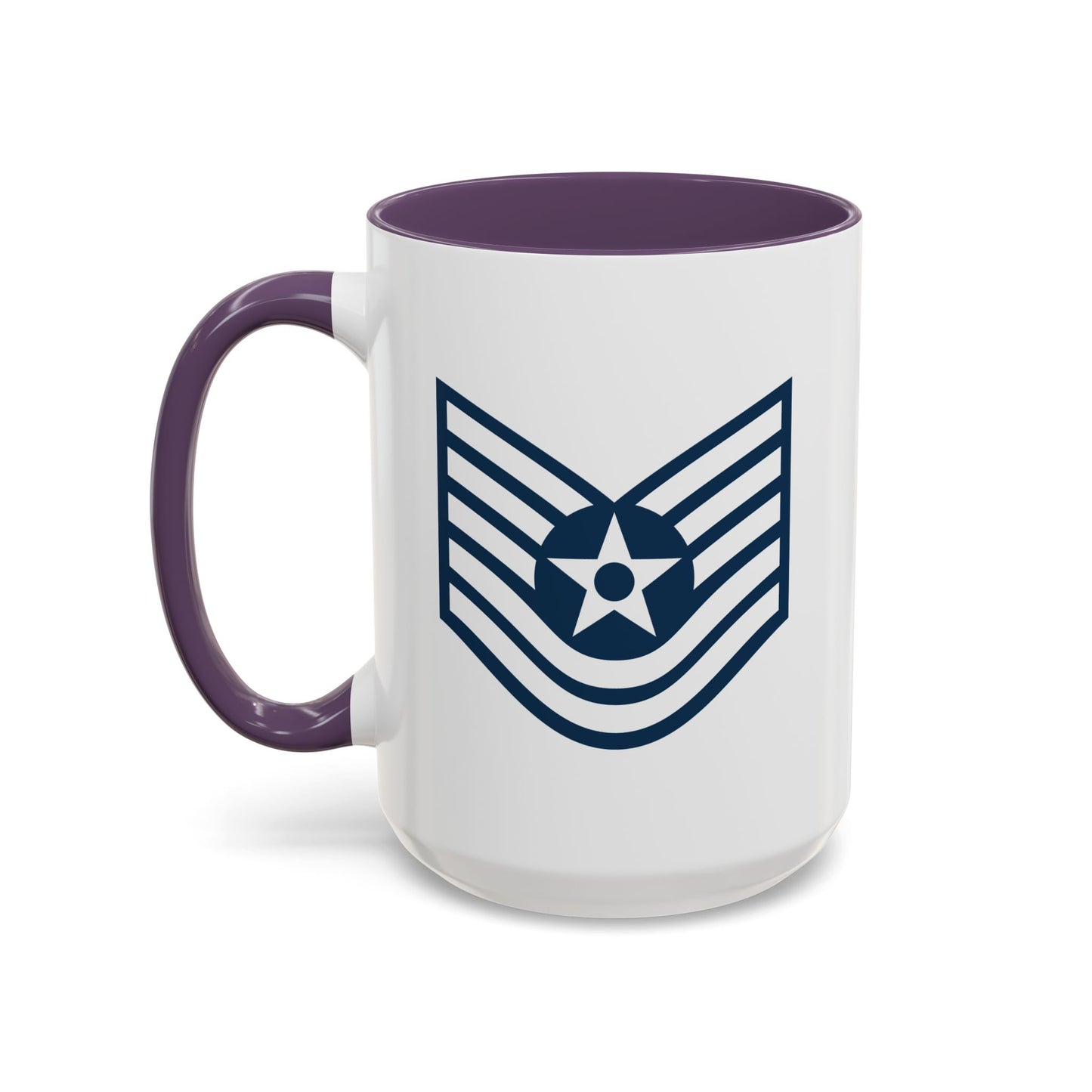 Accent Coffee Mug (11oz & 15oz) - USAF - Technical Sergeant (E6) - 2020
