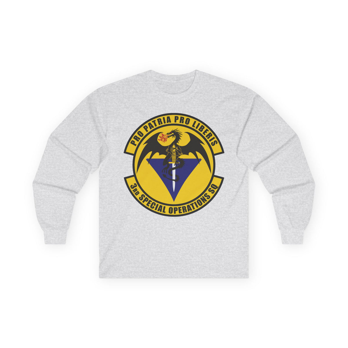 Unisex Ultra Cotton Long Sleeve Tee - USAF - 3rd Special Operations Squadron wo txt