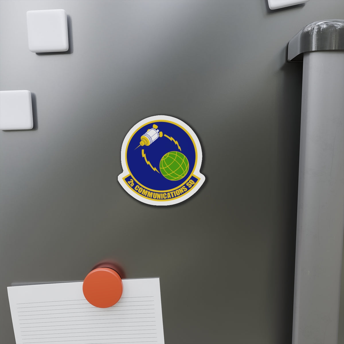 Die-Cut Magnet - USAF - 2d Communications Squadron wo txt