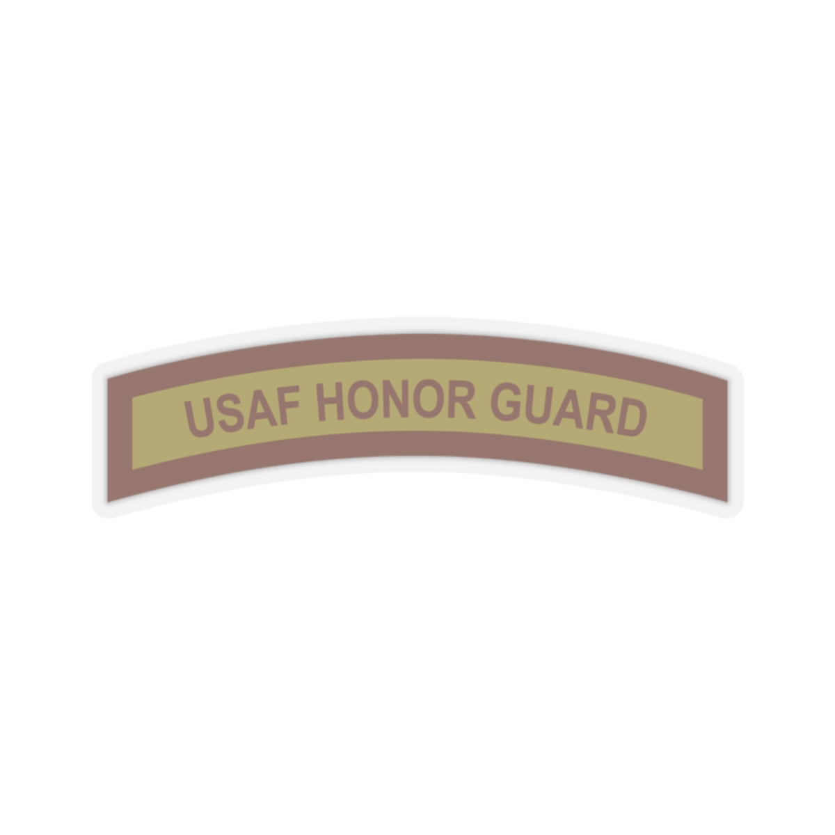 Kiss-Cut Stickers - USAF - Honor Guard Tab