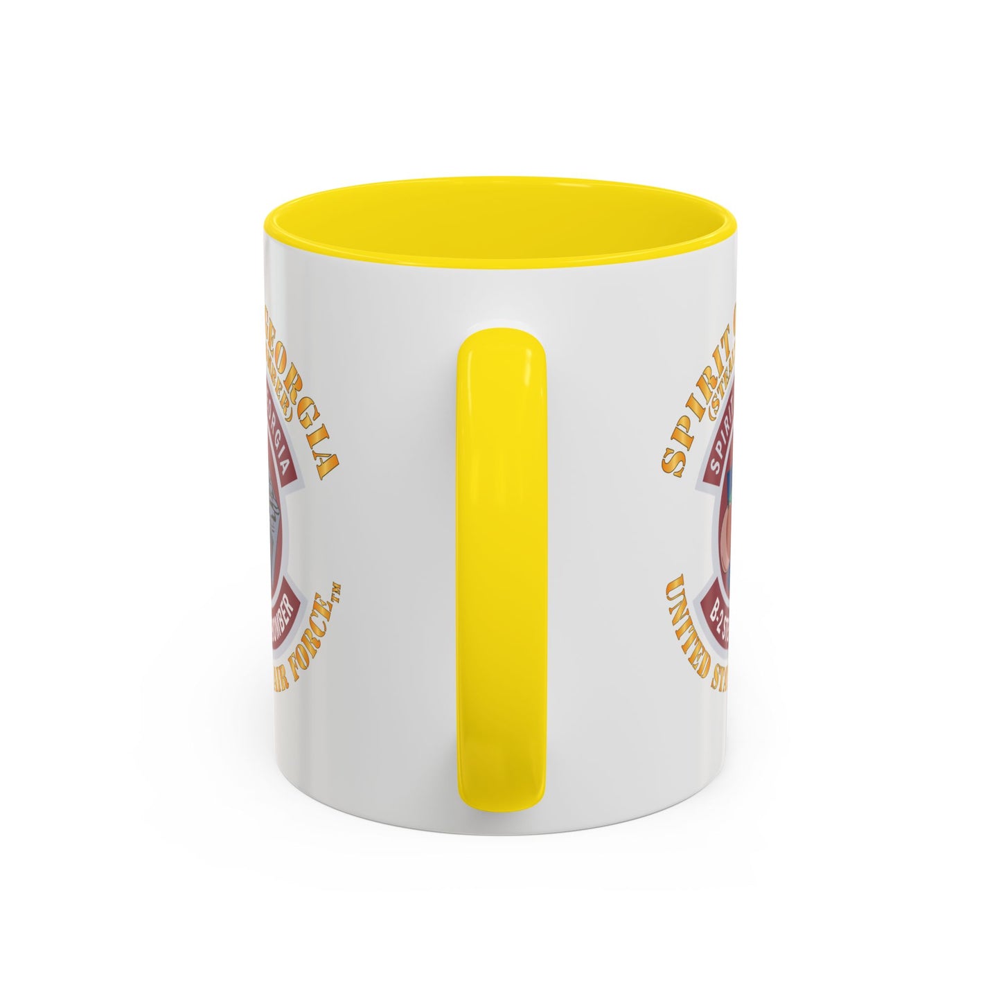 Accent Coffee Mug (11oz & 15oz) - USAF - B2 - Spirit of Georgia - Stealth Bomber X 300