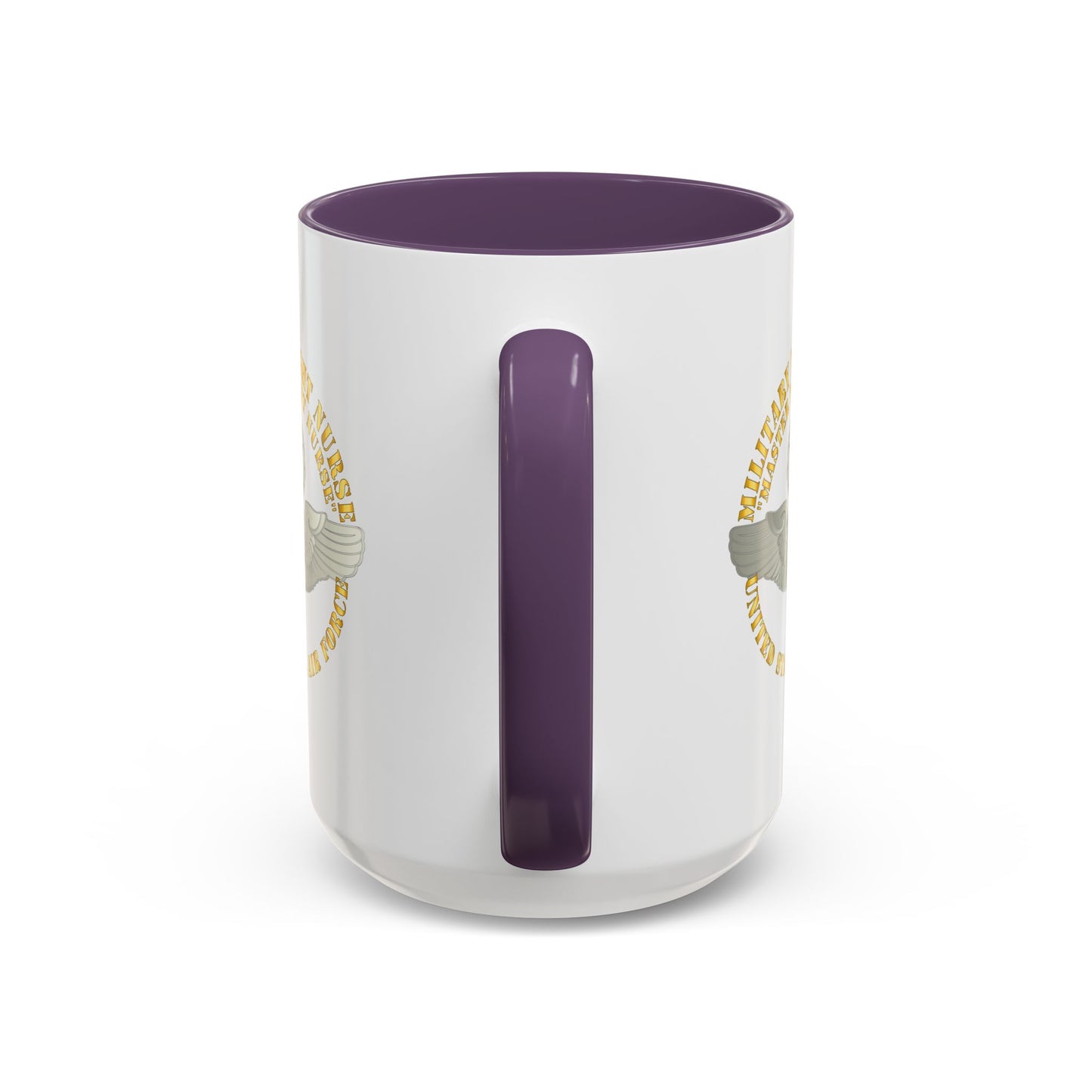 Accent Coffee Mug (11oz & 15oz) - USAF - Military Flight Nurse - Flight Nurse - Master