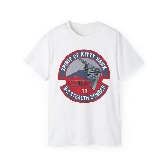 Unisex Ultra Cotton Tee -USAF - B2 - Spirit of Kitty Hawk - Stealth Bomber wo txt X 300