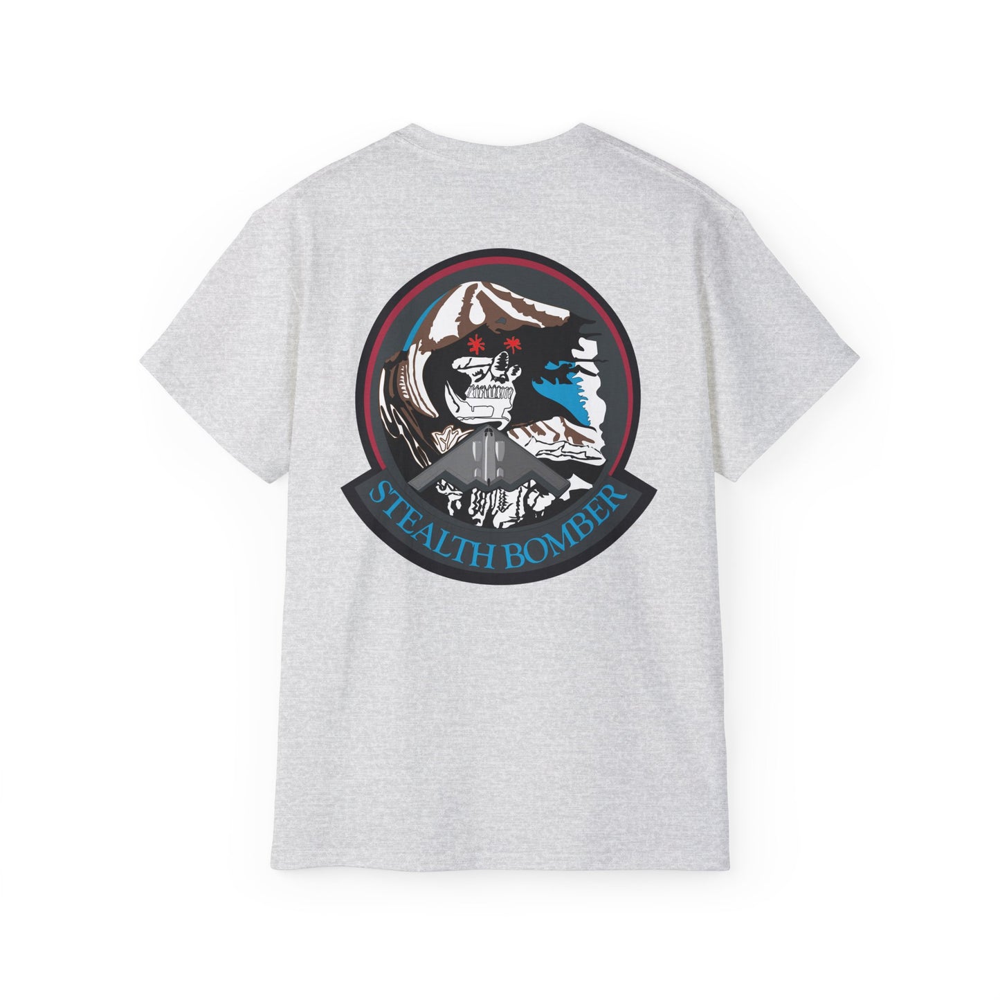 Unisex Ultra Cotton Tee - USAF - B2 - Grim Reaper - Stealth Bomber wo txt X 300