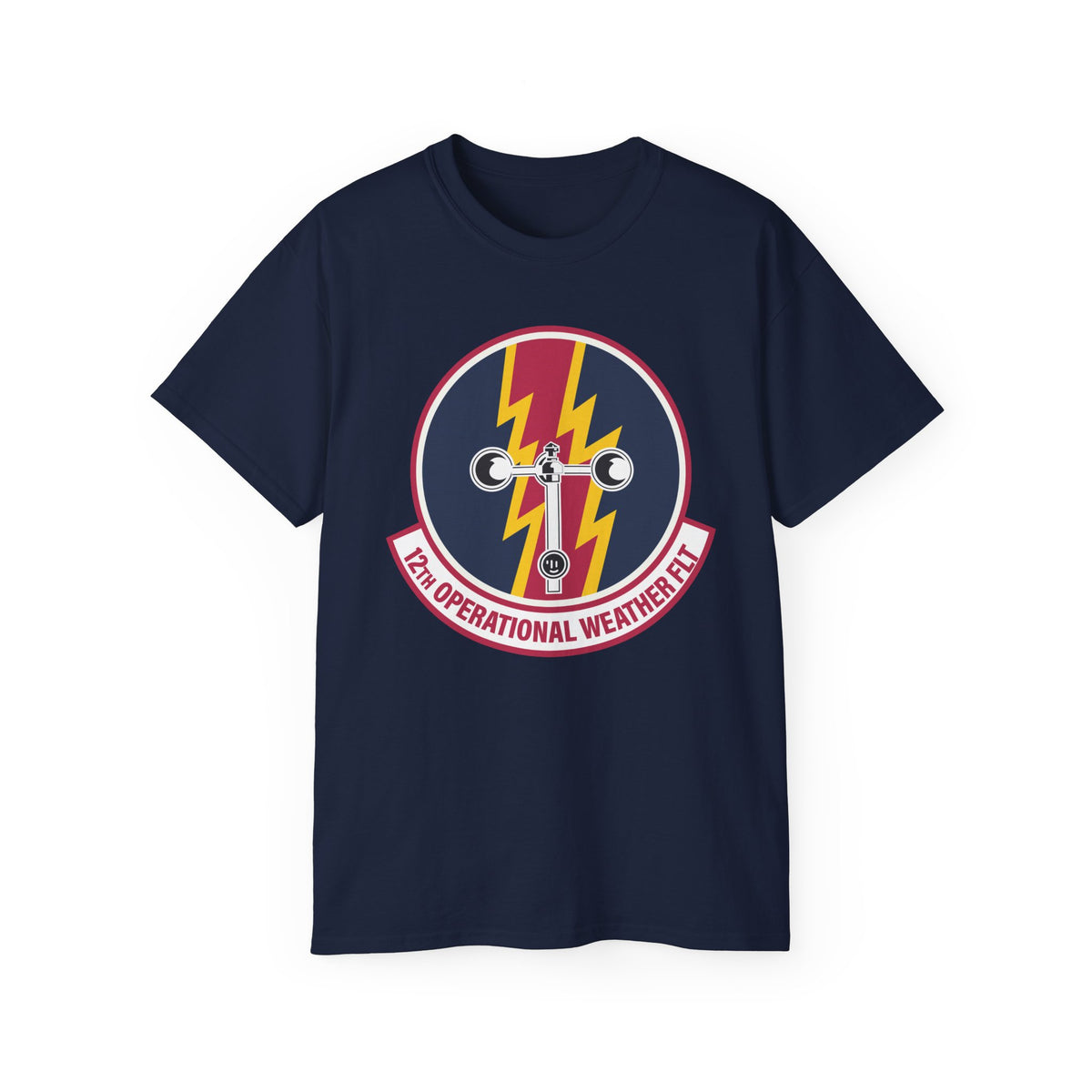 Unisex Ultra Cotton Tee - USAF - 12th Operational Weather Flight wo txt