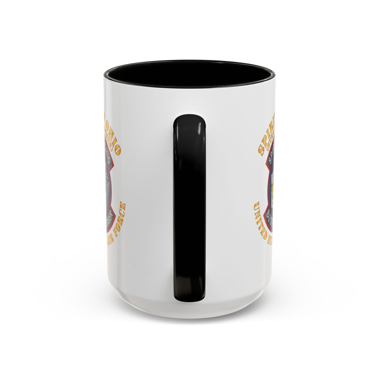 Accent Coffee Mug (11oz & 15oz) - USAF - B2 - Spirit of Ohio - Stealth Bomber X 300