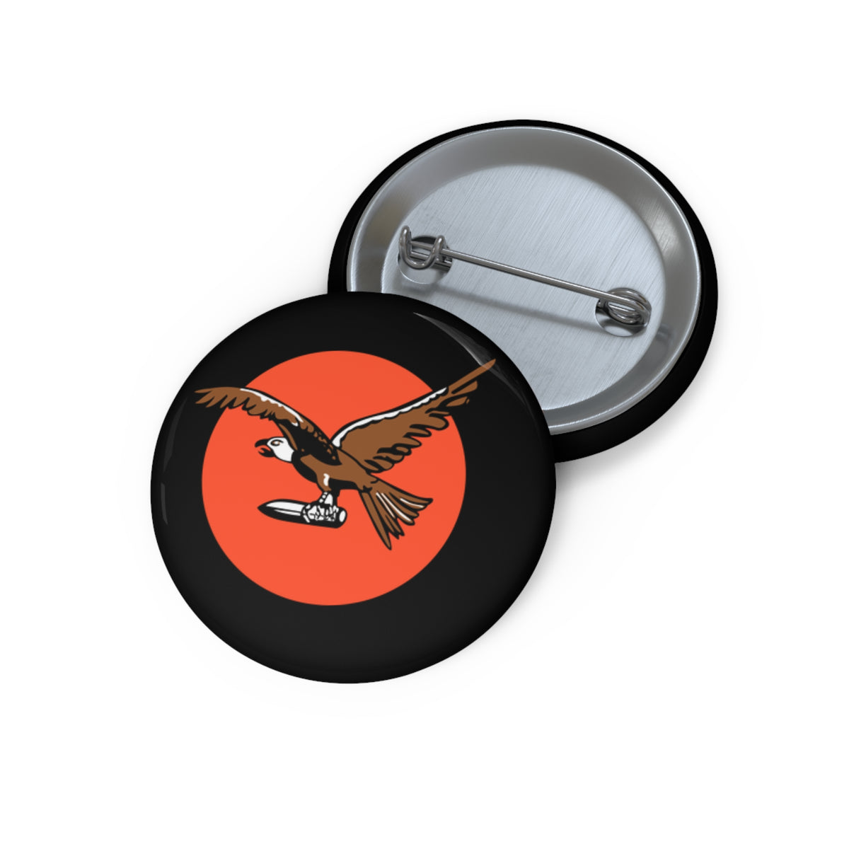 Custom Pin Button - USAF - 12th Reconnaissance Squadron wo txt