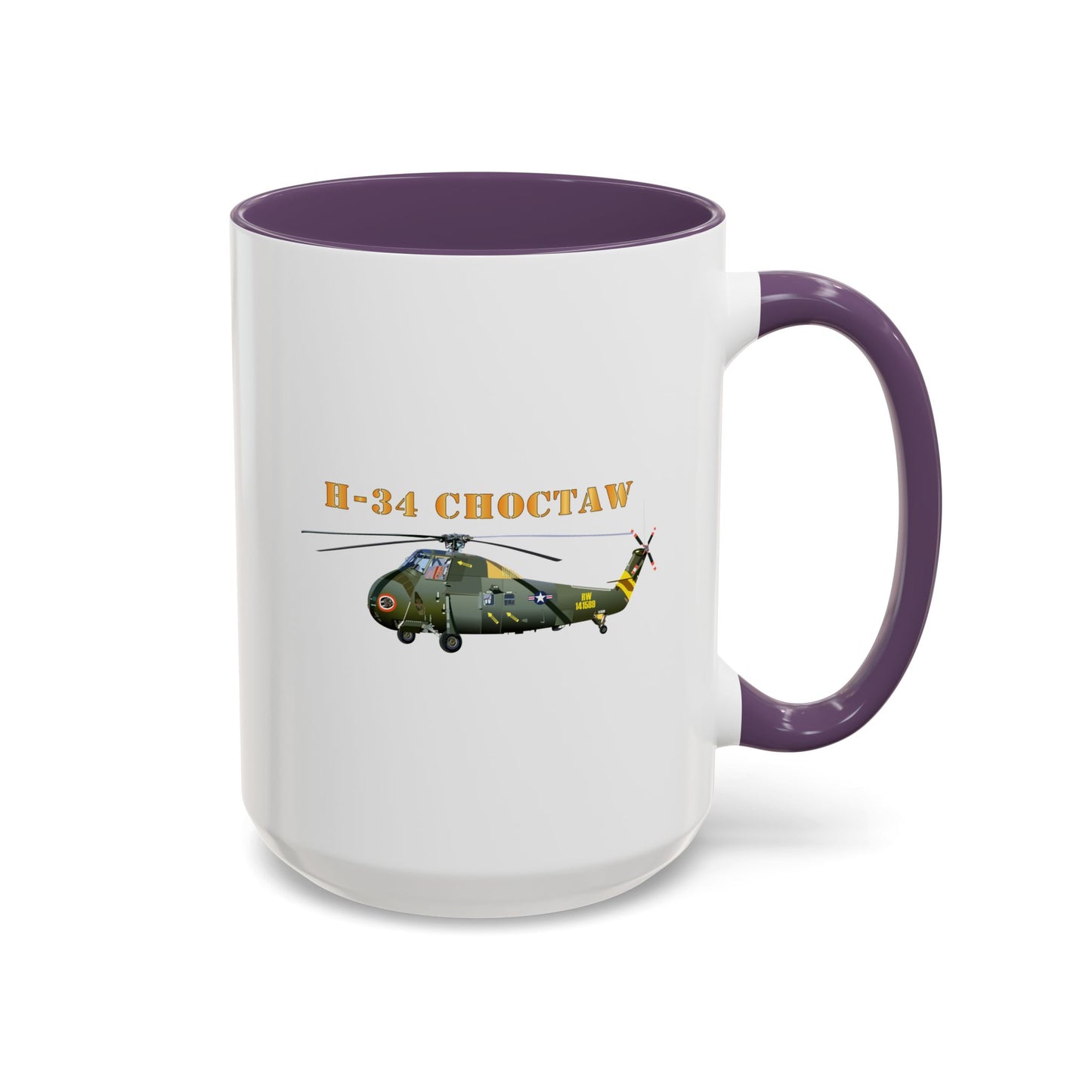 Accent Coffee Mug (11oz & 15oz) - H-34 Choctaw with Txt X 300