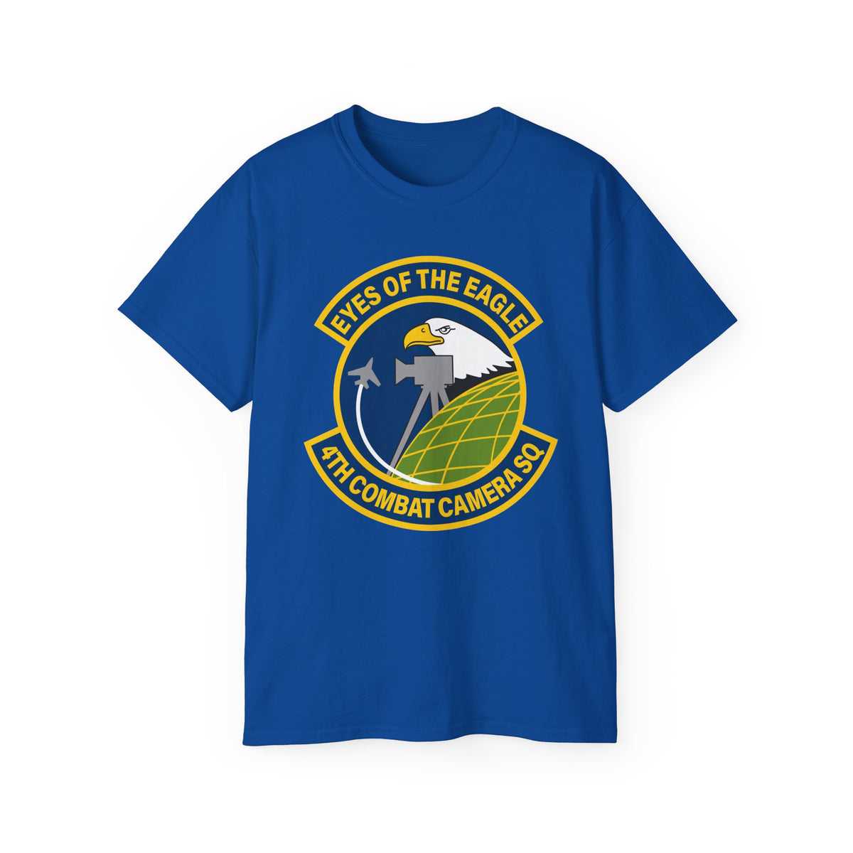 Unisex Ultra Cotton Tee - USAF - 4th Combat Camera Squadron wo txt X 300