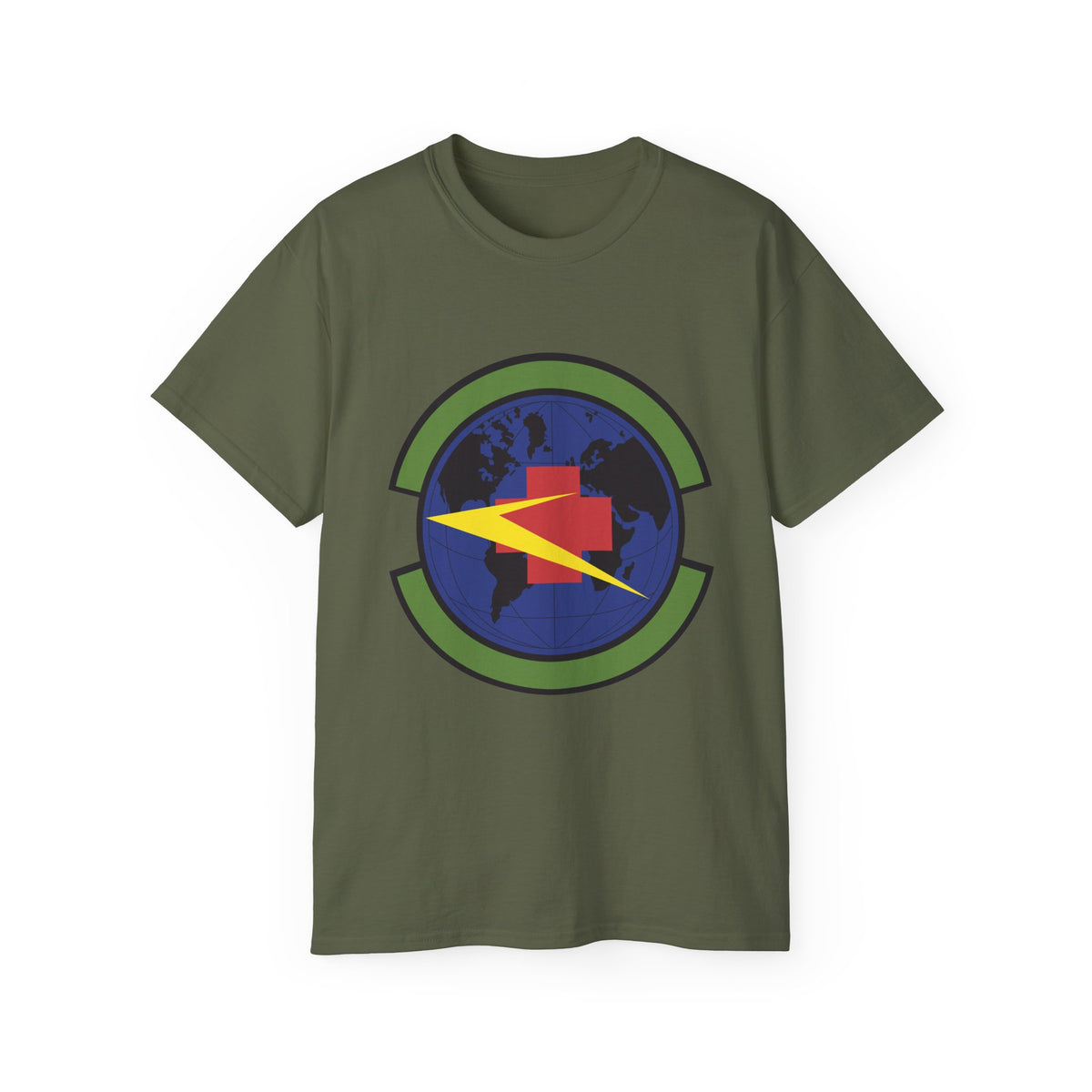 Unisex Ultra Cotton Tee - USAF - 9th Medical Support Squadron wo txt X 300