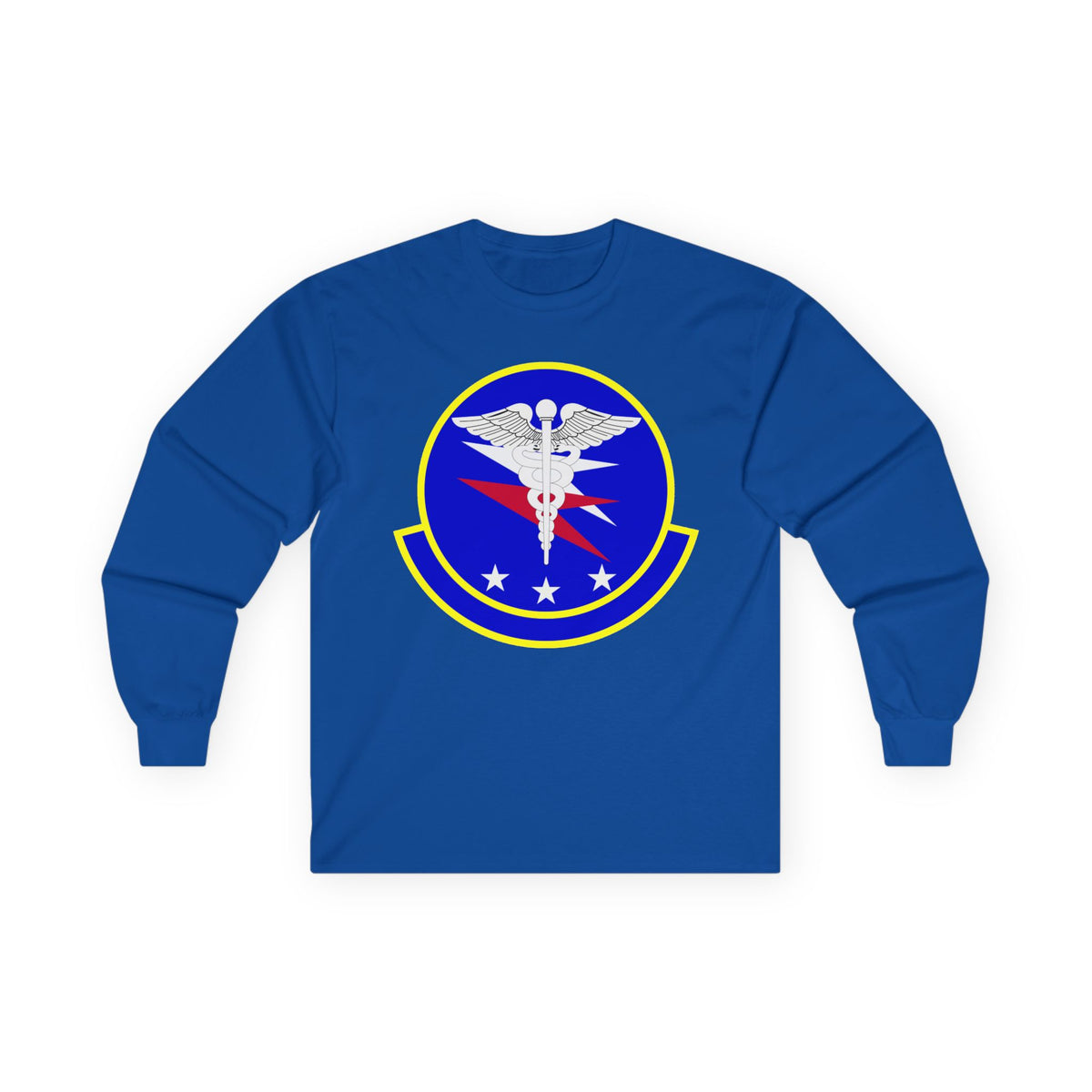 Unisex Ultra Cotton Long Sleeve Tee - USAF - 14th Operational Medical Readiness Squadron wo txt