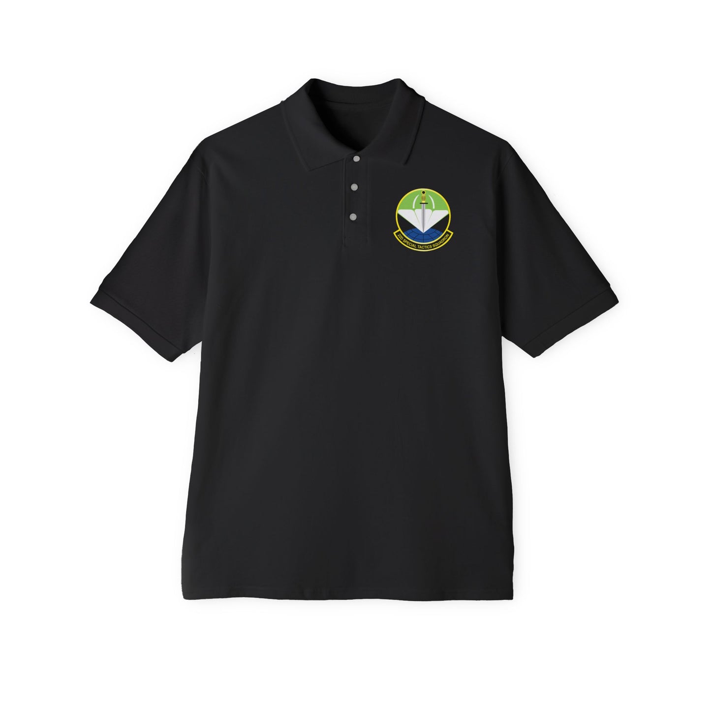 Men's Piqué Polo - USAF - 22nd Special Tactics Squadron  wo Txt X 300