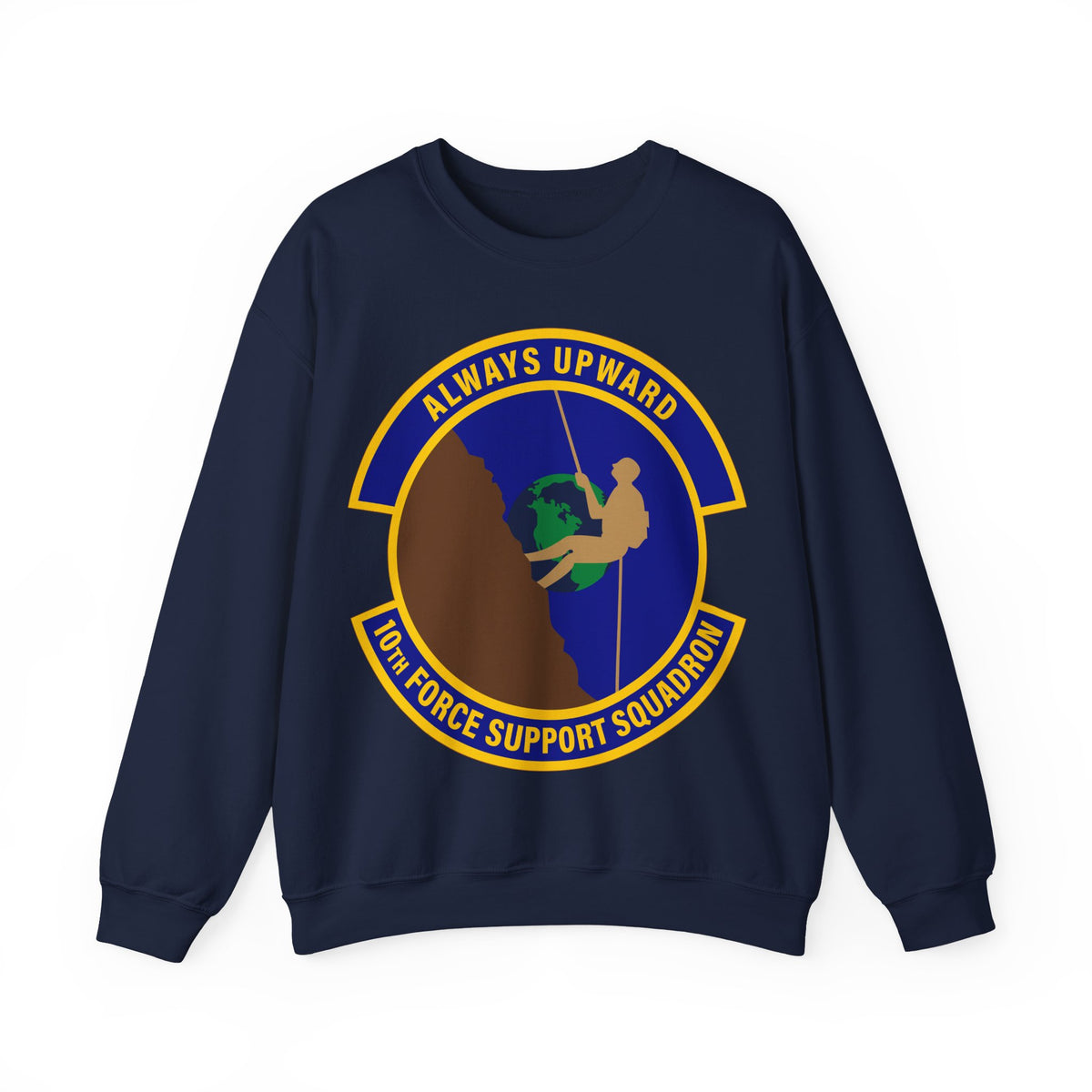 Crewneck Sweatshirt - USAF - 10th Force Support Squadron wo txt