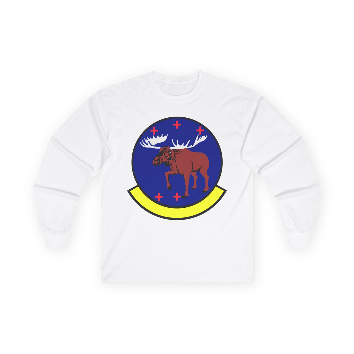Unisex Ultra Cotton Long Sleeve Tee - USAF - 4th Healthcare Operations Sq wo txt X 300