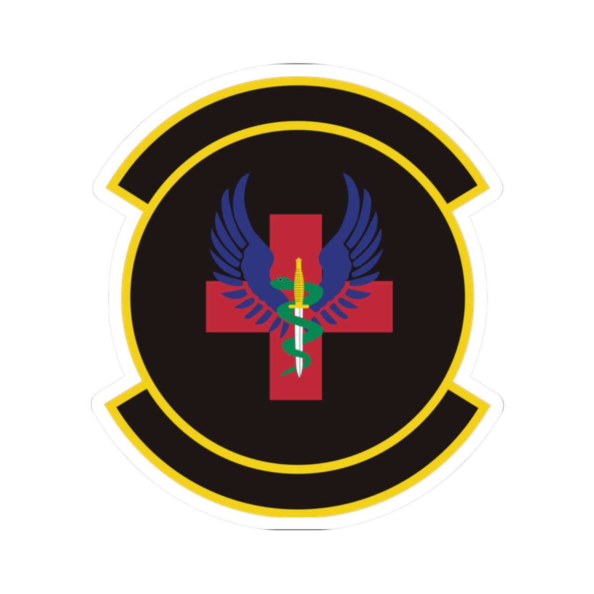 Kiss-Cut Stickers - USAF - 1st Special Operations Healthcare Operations Squadron wo txt
