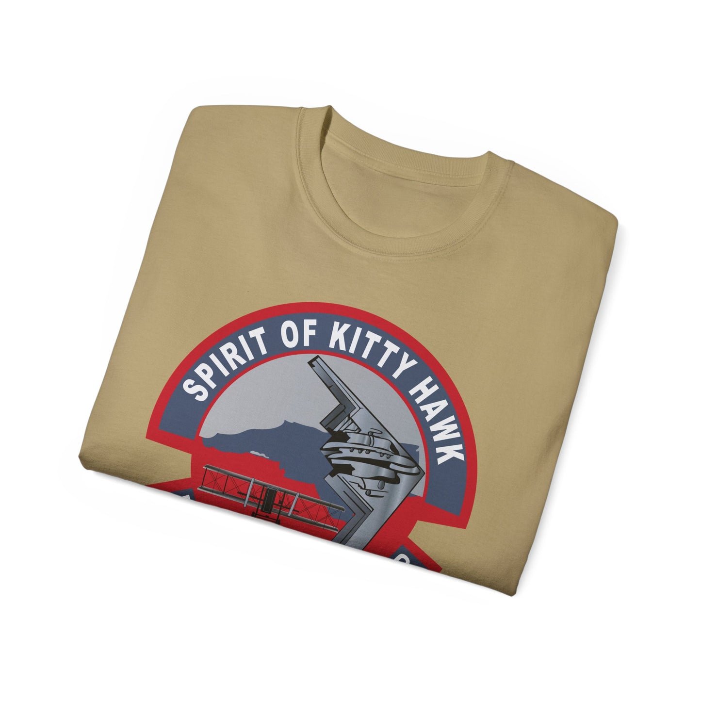 Unisex Ultra Cotton Tee -USAF - B2 - Spirit of Kitty Hawk - Stealth Bomber wo txt X 300