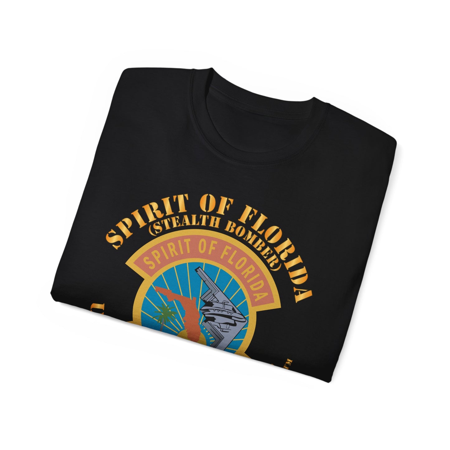 Unisex Ultra Cotton Tee - USAF - B2 - Spirit of Florida - Stealth Bomber X 300