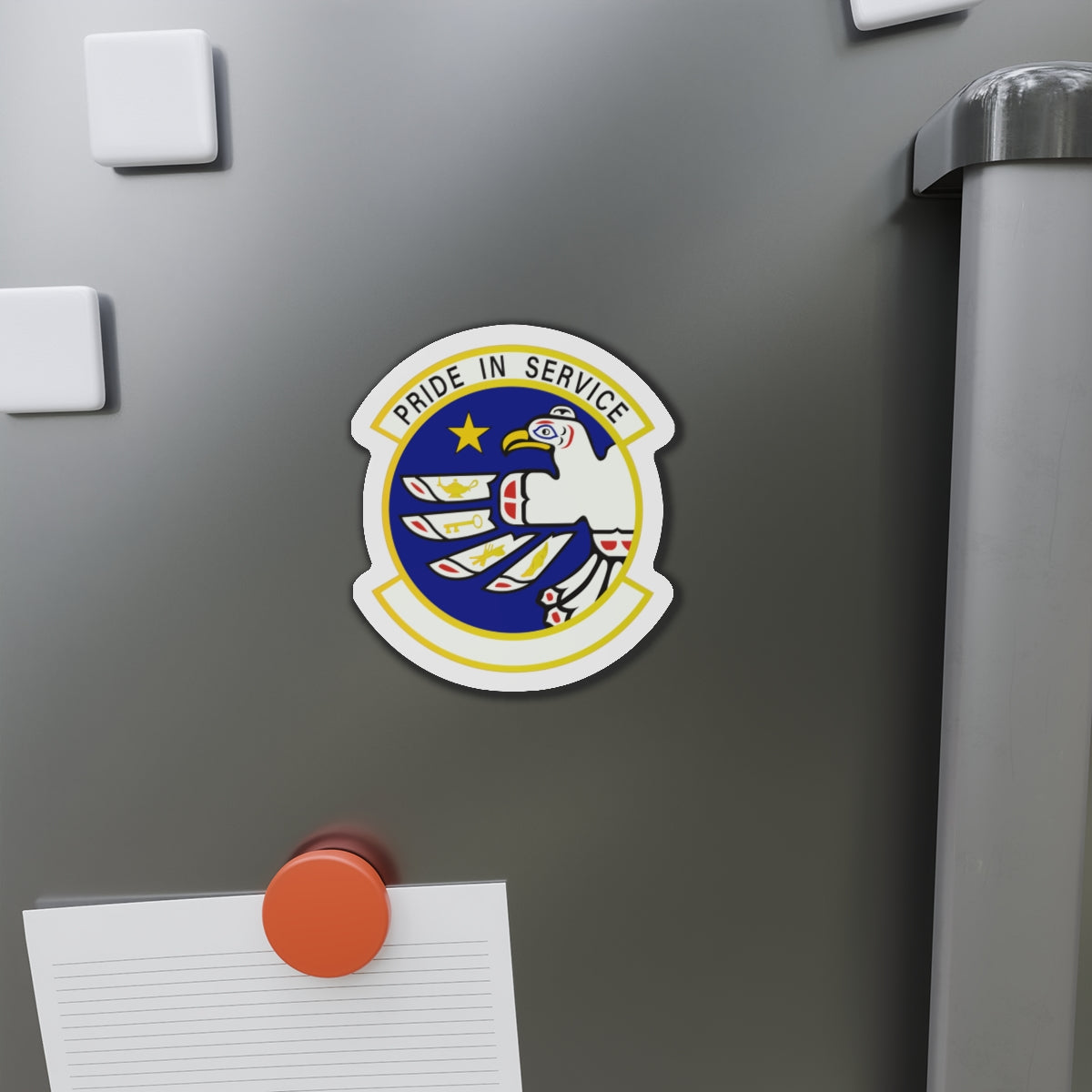 Die-Cut Magnet - USAF - 3rd Force Support Squadron wo txt