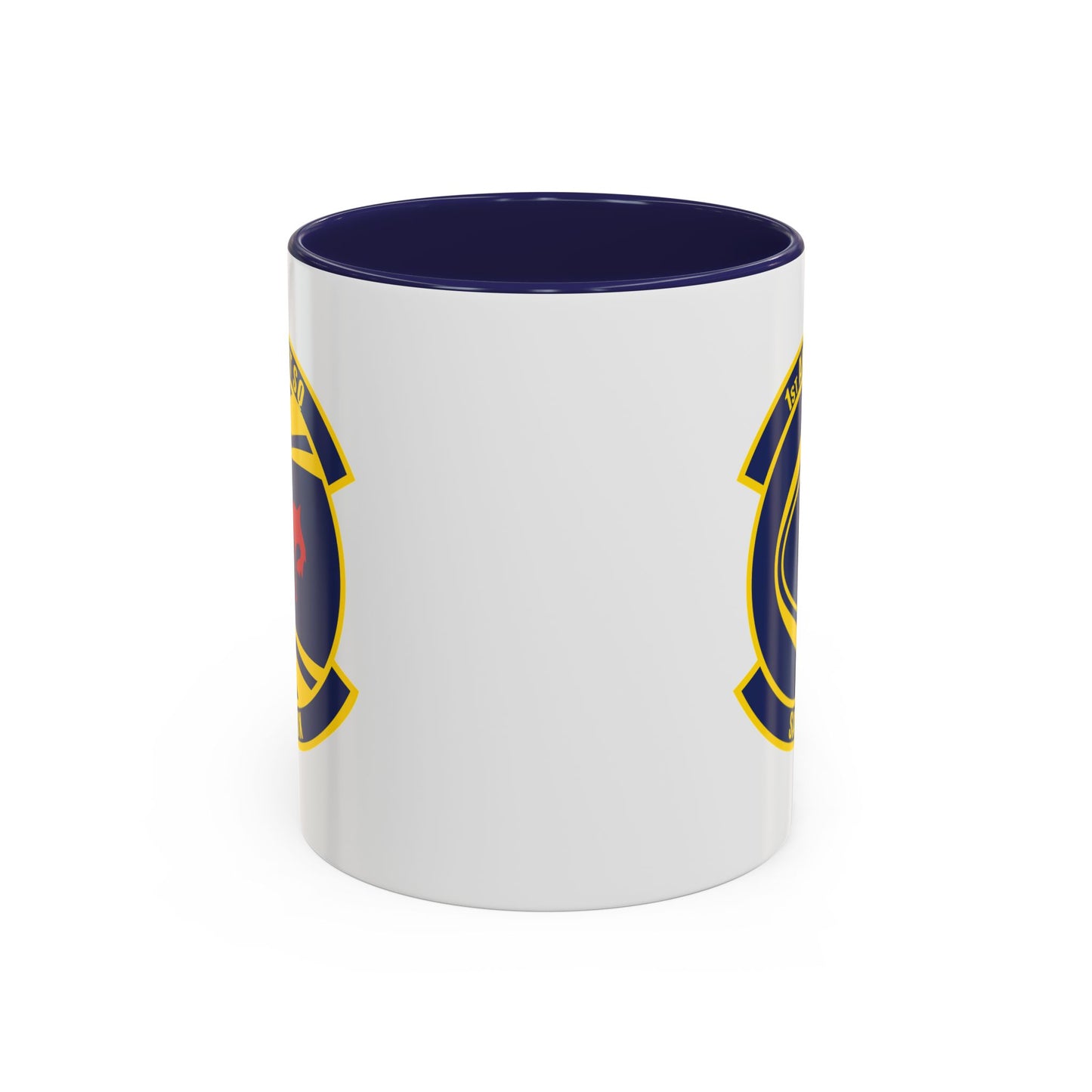 Accent Coffee Mug (11oz & 15oz) - USAF - 1st Airlift Squadron wo txt X 300