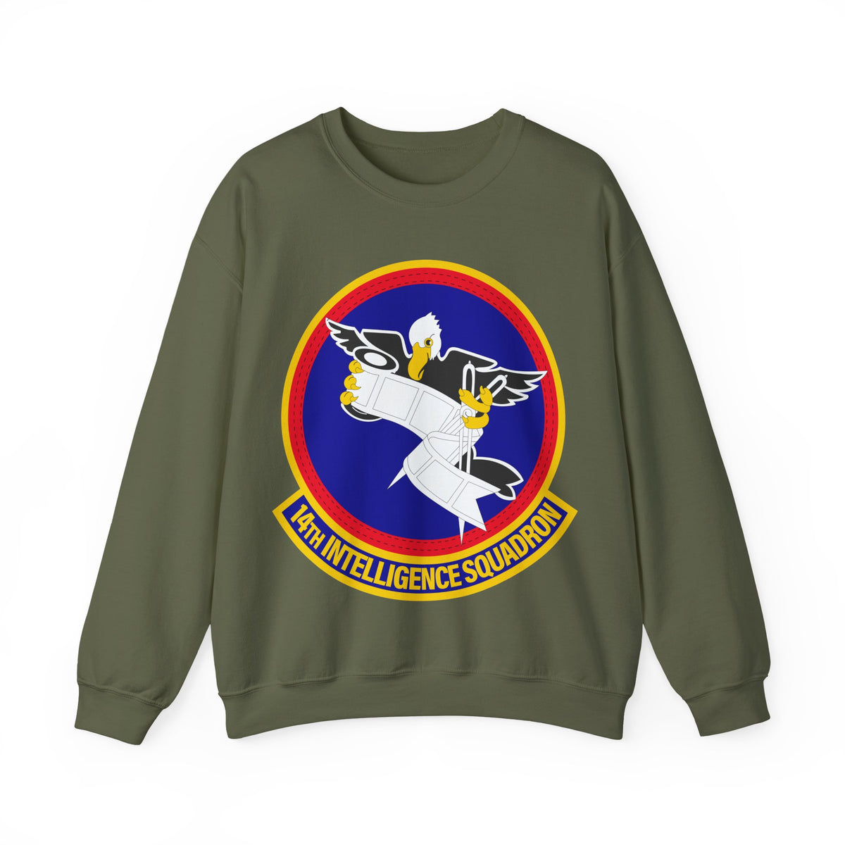 Crewneck Sweatshirt - USAF - 14th Intelligence Squadron wo txt